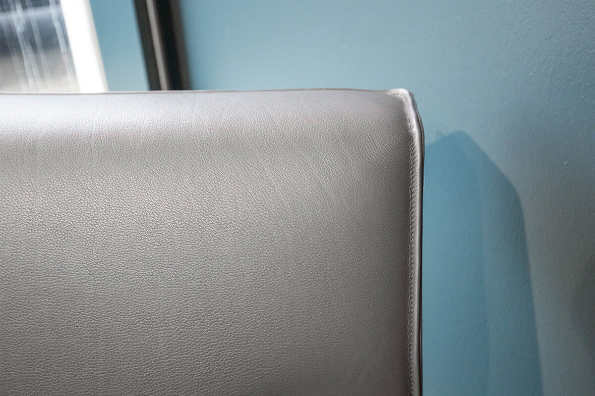 Jori - Sofa Pacific Pure JR-9700 Leder Lipano Zingo Anthrazit Füße Schwarz Matt - 7