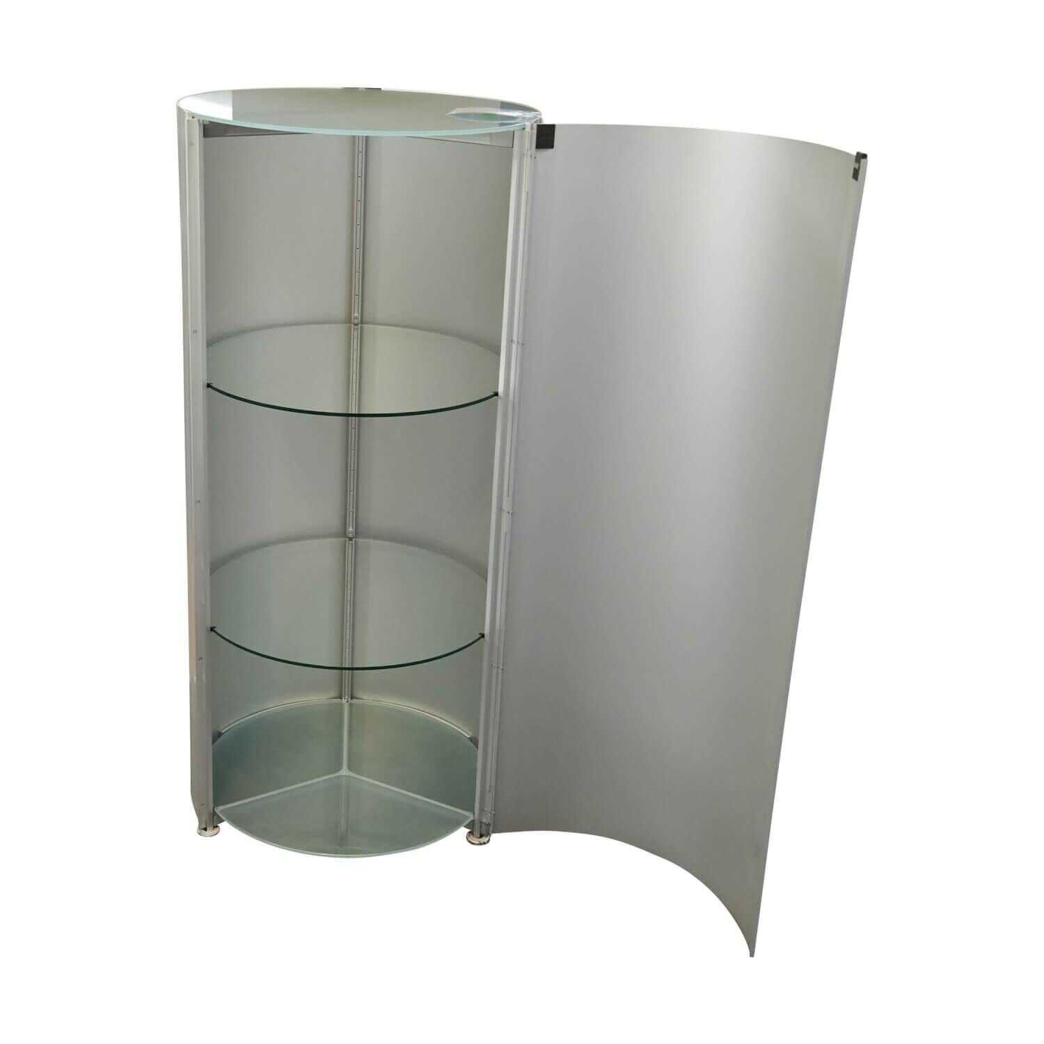 Container Technoid Korpus Aluminium Innenaufteilung Glas