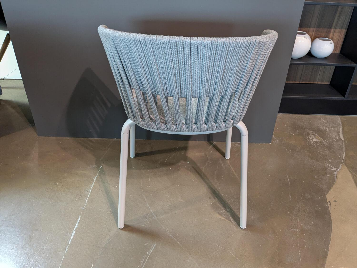 Fast - 4er-Set Outdoorstuhl Ria Schnur Powder Grey Aluminium Pulverbeschichtet - 5