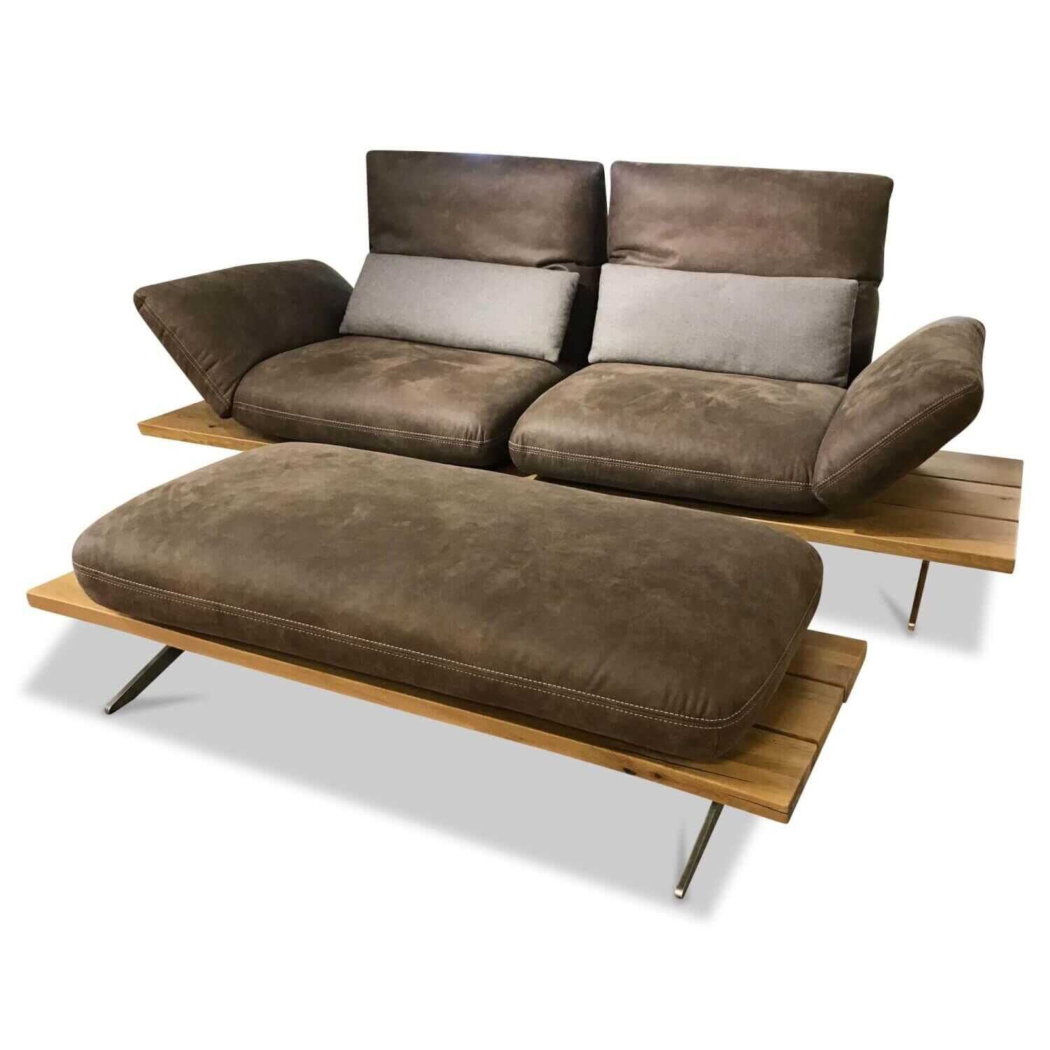 Koinor Sofa Malta Stoff Braun 0780138458 MÖBELFIRST.DE!