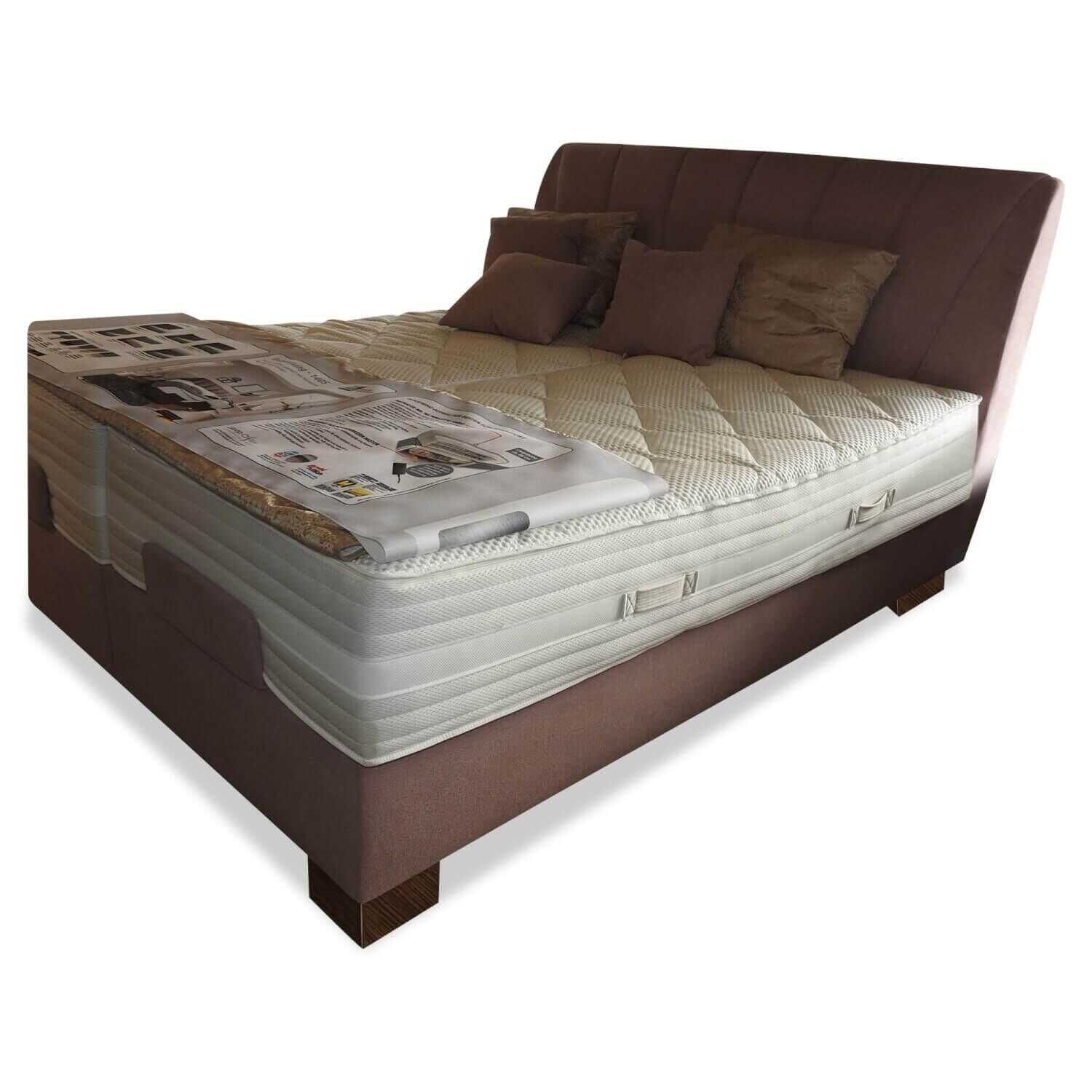 oschmann-boxspringbett-1405-stoff-enjoy-uni-altrosa-mit-2-konsolen-und-5-kissen-c2eba5ea3abbjBMTtw4z1dfoS Oschmann - Boxspringbett 1405 Stoff Enjoy Uni Altrosa mit 2 Konsolen und 5 Kissen - 1