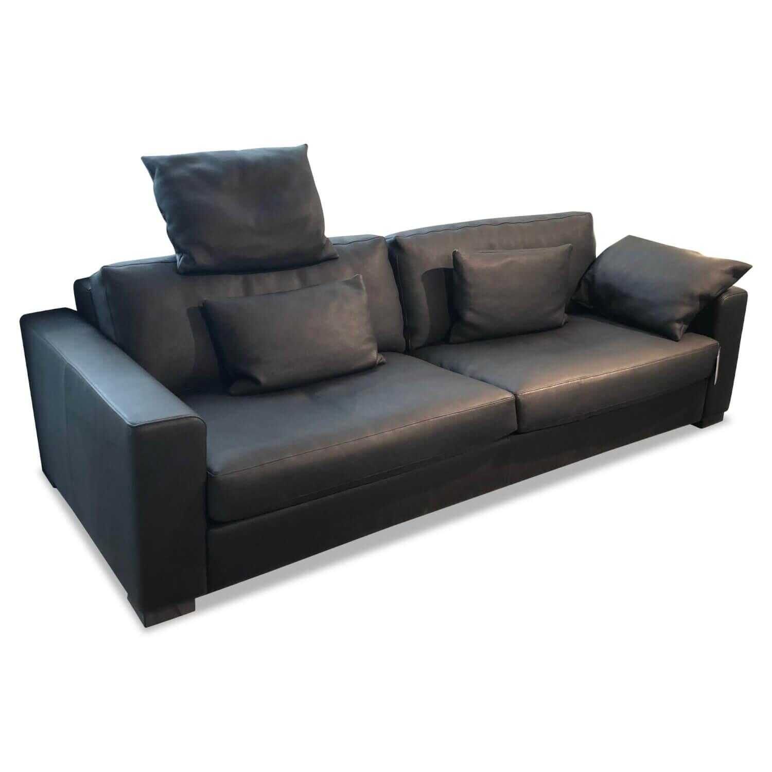 Bielefelder Werkstätten - Sofa Inspiration Dreisitzer Leder Sumatra Mustang - 1