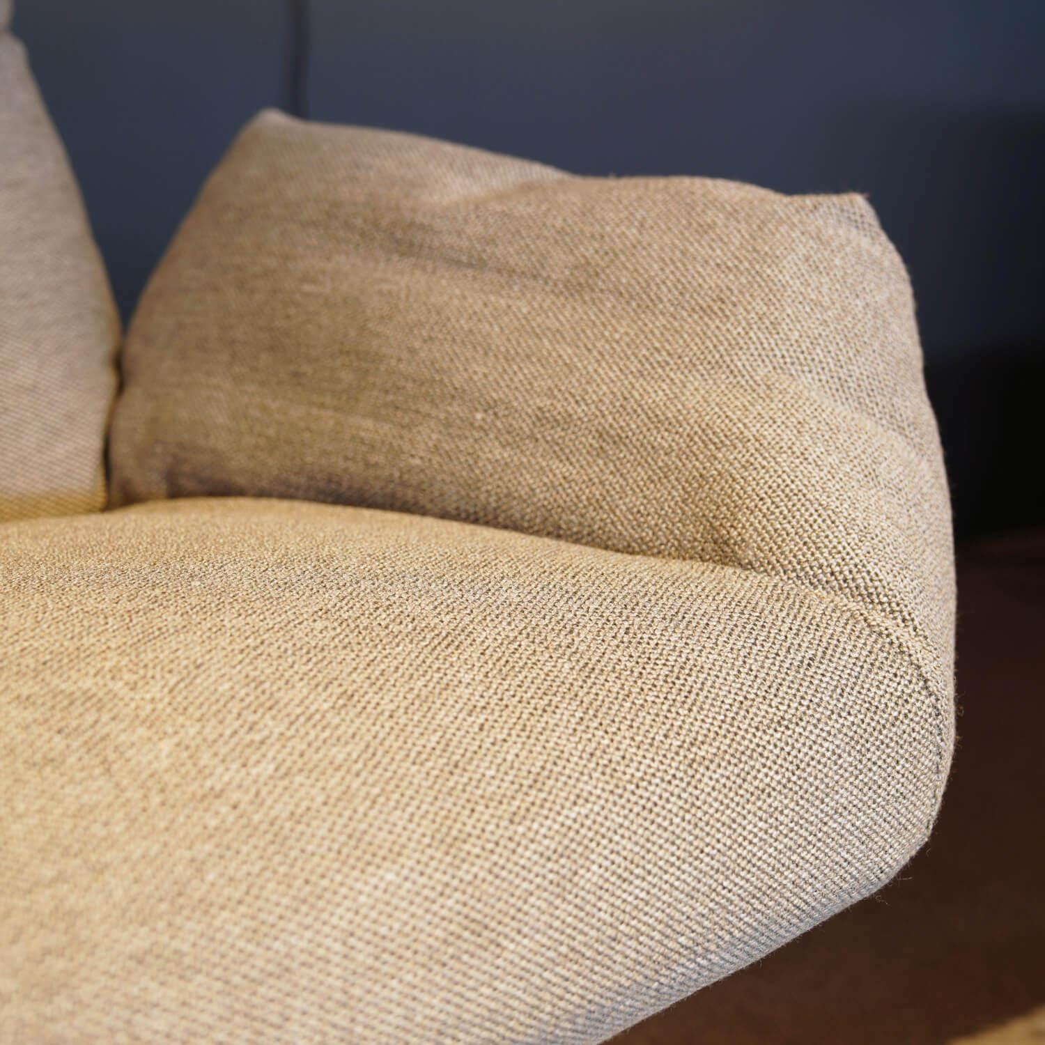 COR - Sessel Cordia Lounge Drehbar Stoff 8079 Aschgrau Gestell Aluminium Poliert Inkl. Kippmechanik - 3