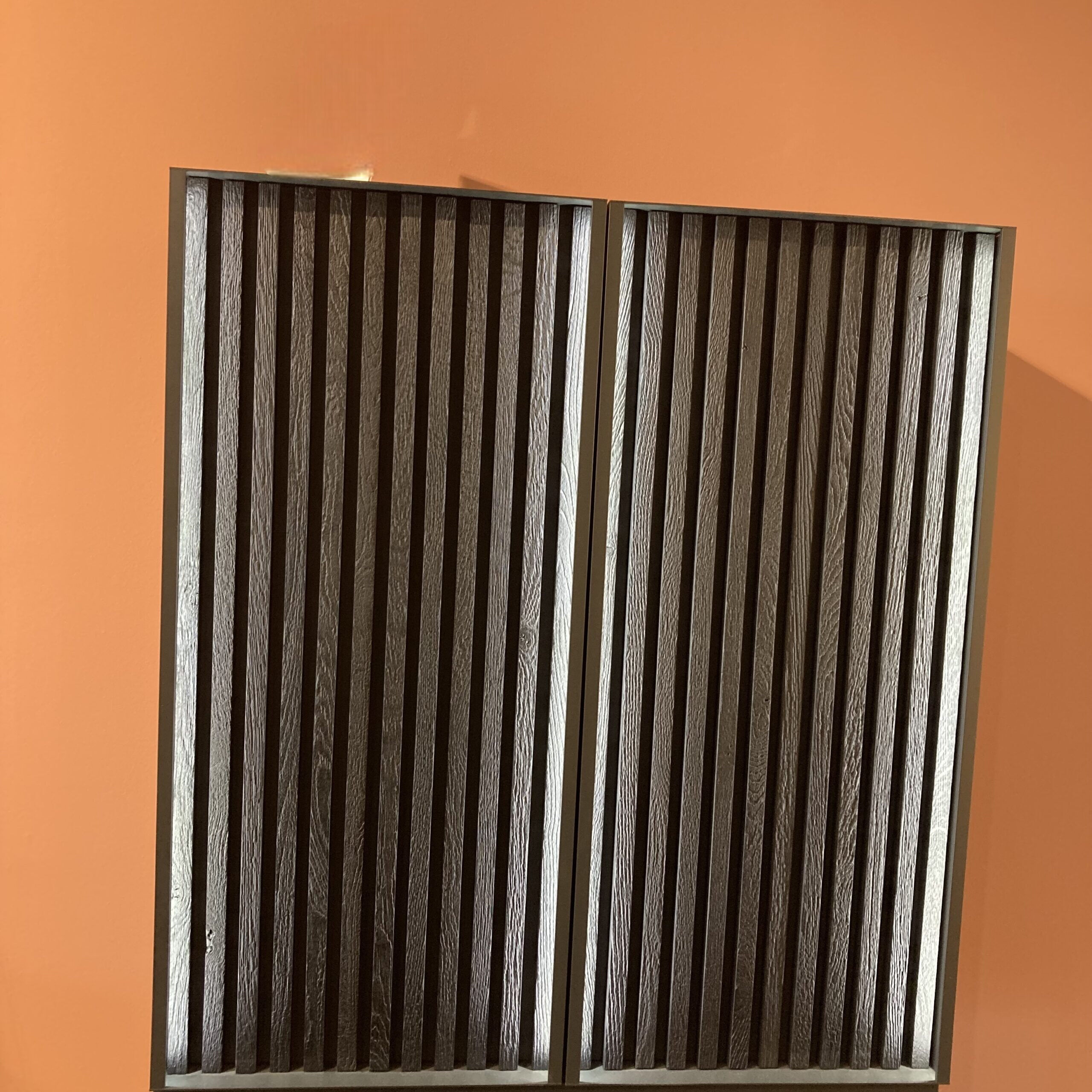 Musterring - Barschrank Targo 9081 Korpus Und Front Holz Anthrazit Gestell Metall Schwarz Inklusive LED Beleuchtung - 2