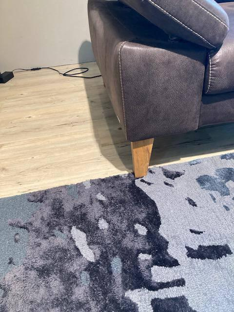 Activineo - Ecksofa Benson Stoff Relax 123 Espresso Braun Füße Braun Geölt - 7