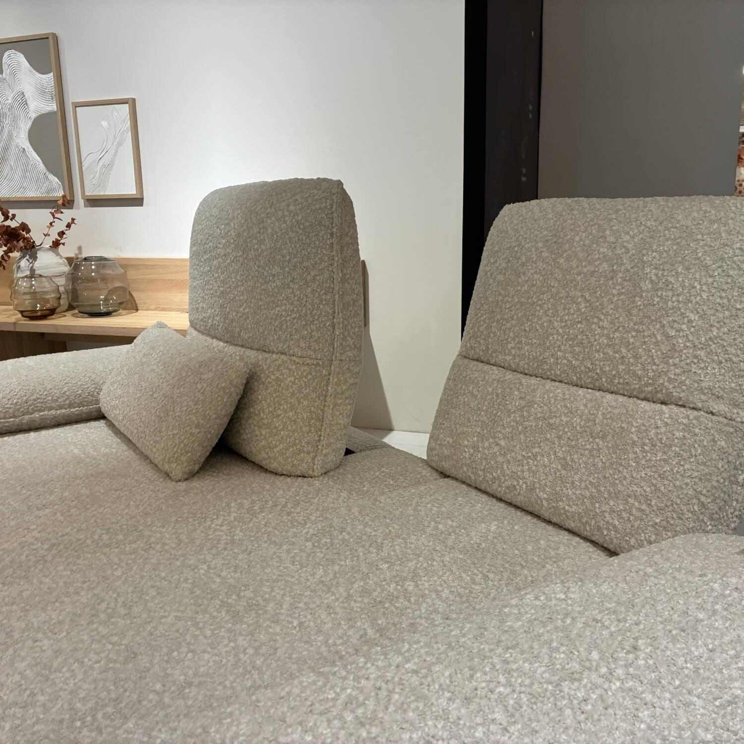 Koinor - Sofa Amy Stoff 10 Venga 14 Cremeweiß Mit Funktionsarmteil - 3