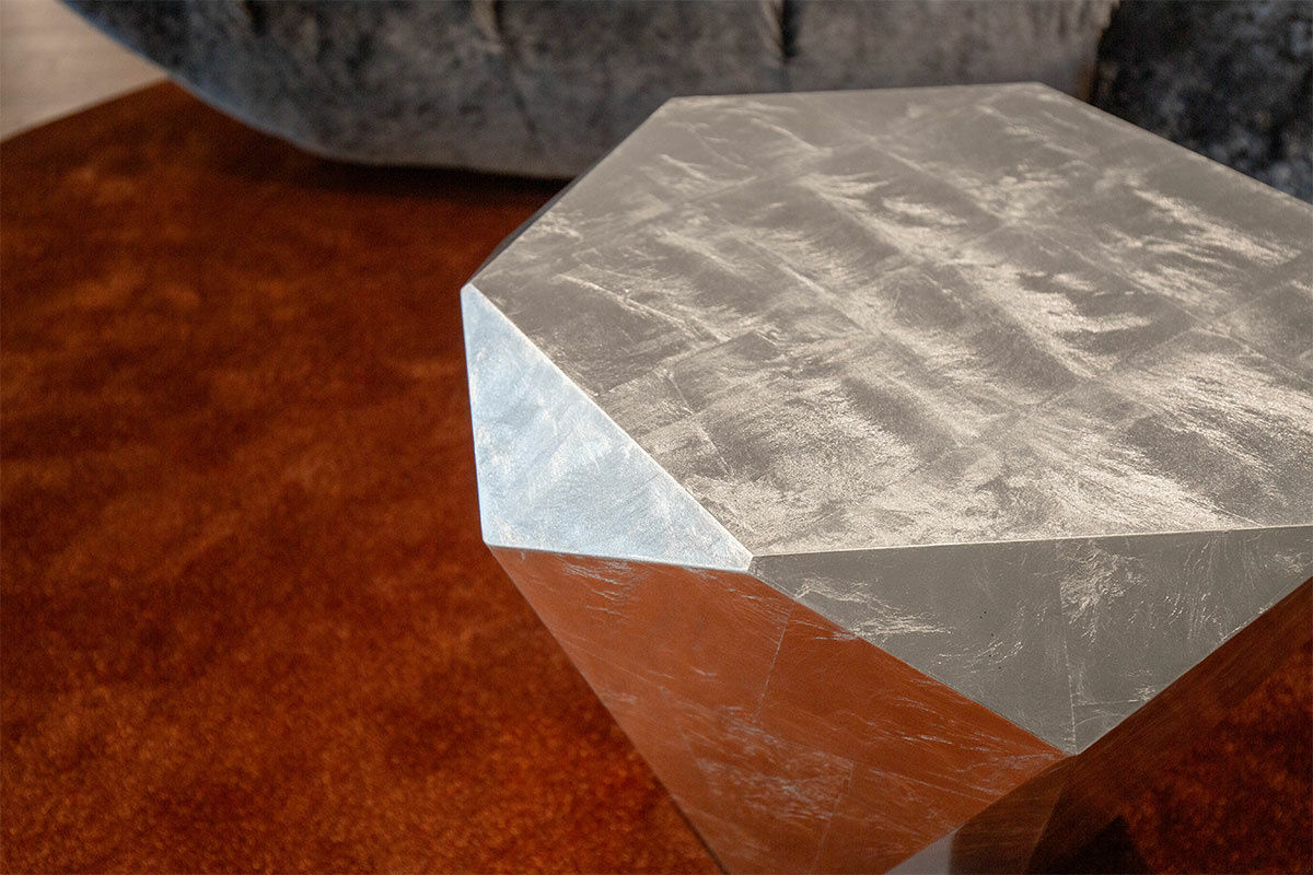 Bretz - Couchtisch Stealth Aluminium Blatt Hochglanzlackiert - 4