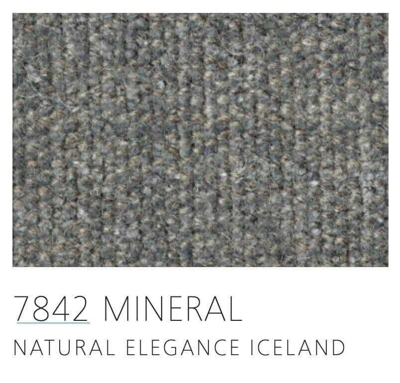 Walter Knoll - Ecksofa Prime Time Stoff Doux 7842 Mineral Kufen Schwarz Pulverbeschichtet - 9