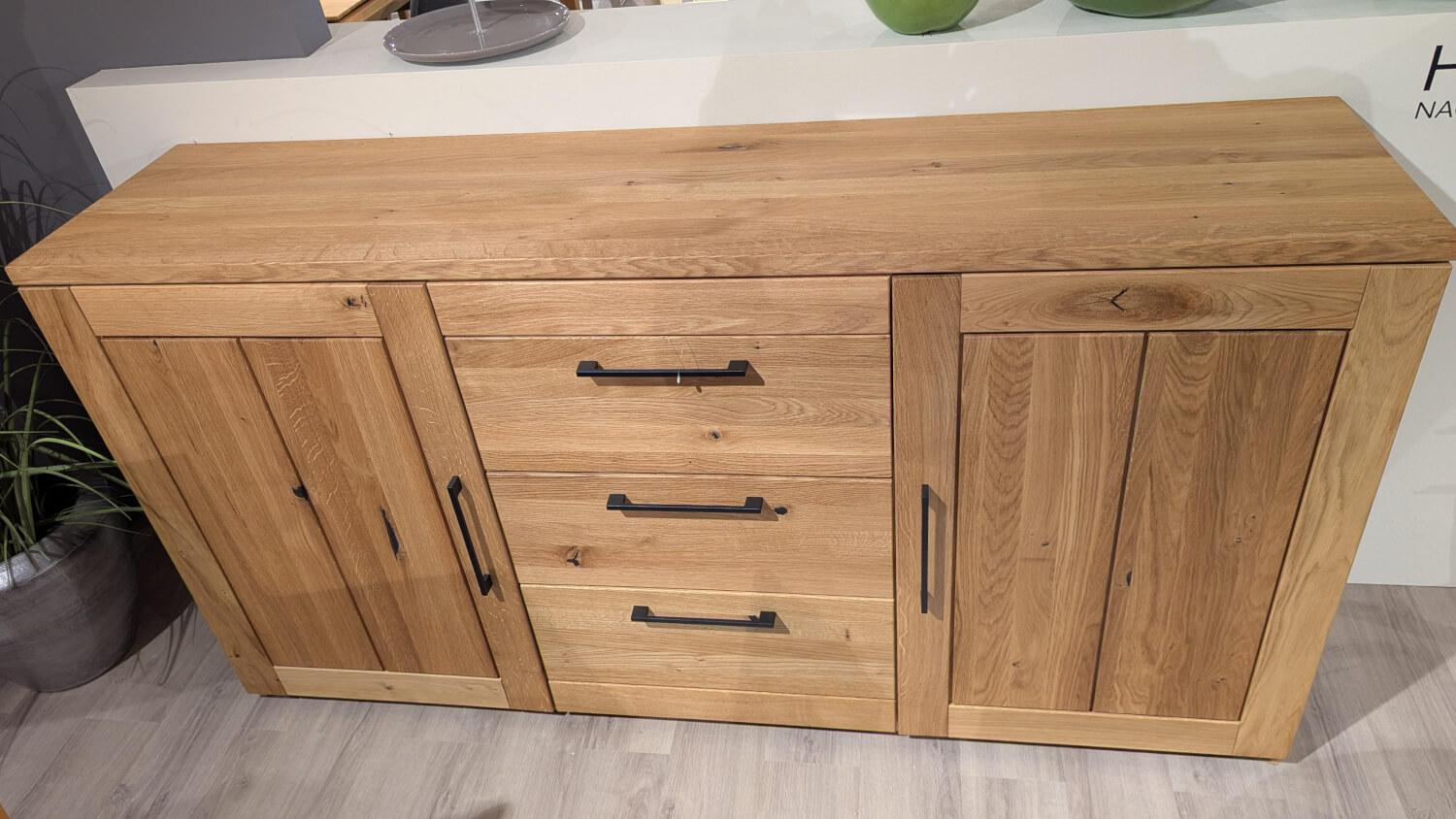 Niehoff - Sideboard Newcastle Charakter-Eiche Leicht Gebürstet Geölt - 2