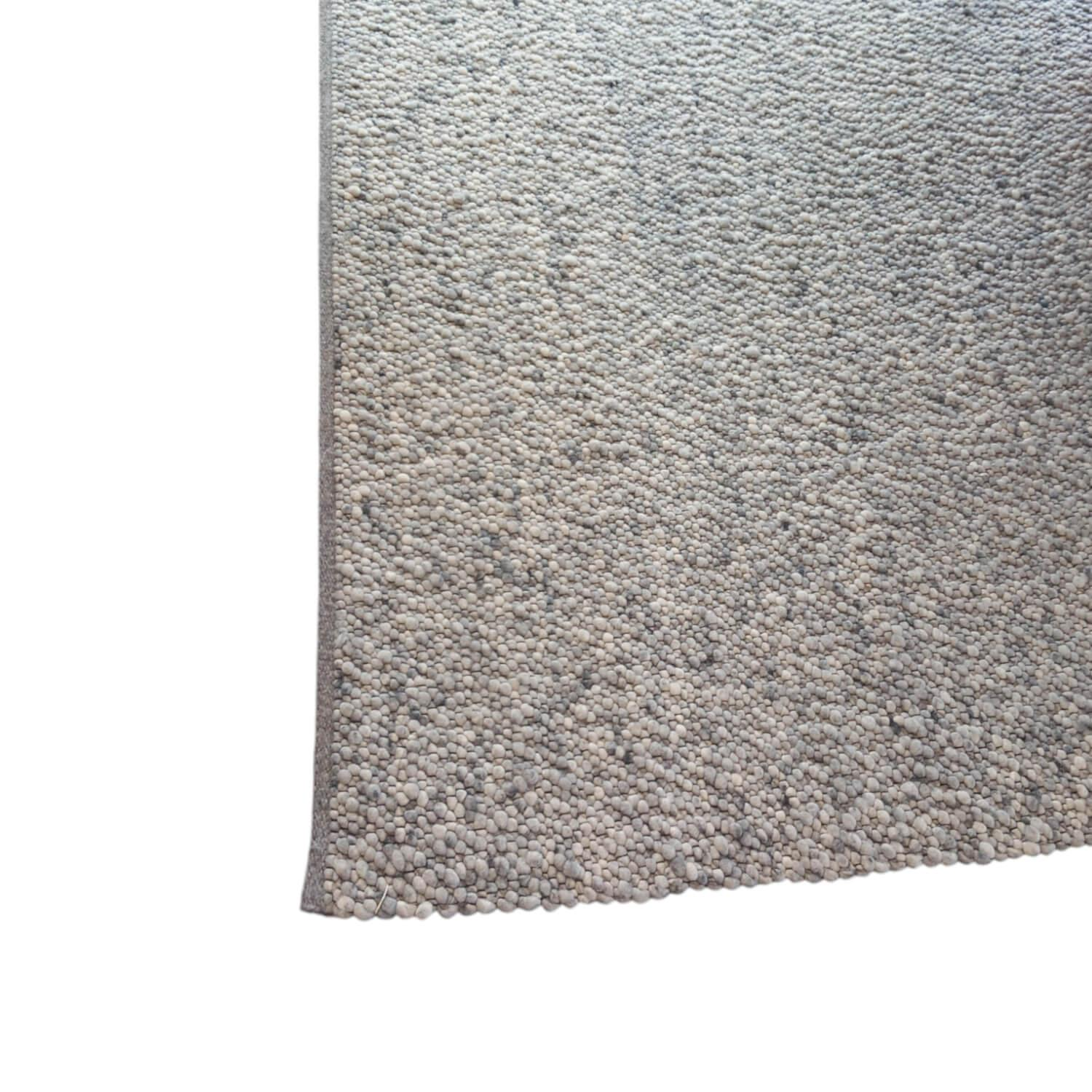 Tisca - Teppich 350x250 Orlando Pamir Schurwolle Grau - 1