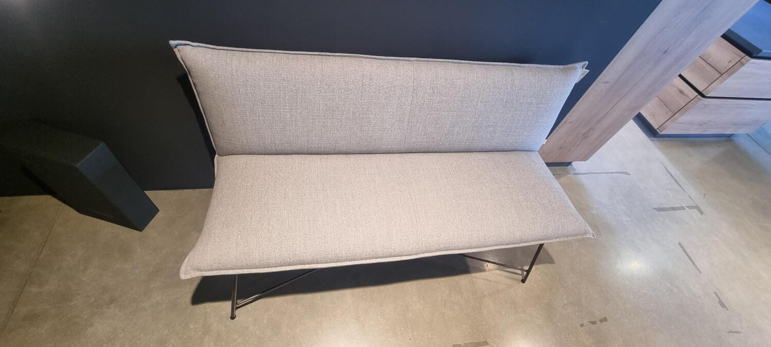Jess - Esszimmerbank Vidar Bar Stoff Porto Ash Grau - 3