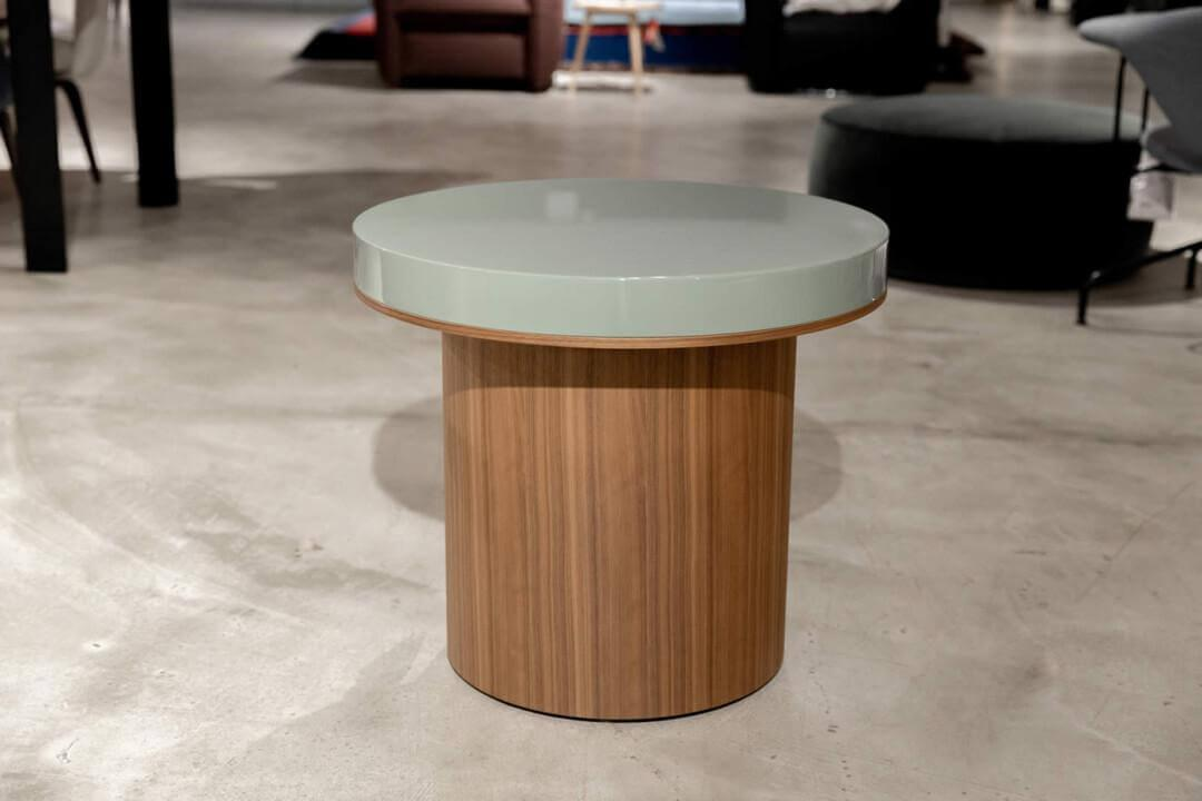 Cassina - Beistelltisch Dress Up Platte Grün Lackiert LP-Verde Salvia Basis Nussbaum - 5