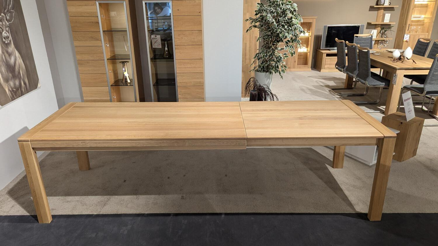 Decker - Dining table Amaro Oak Bianco solid with extension - 3