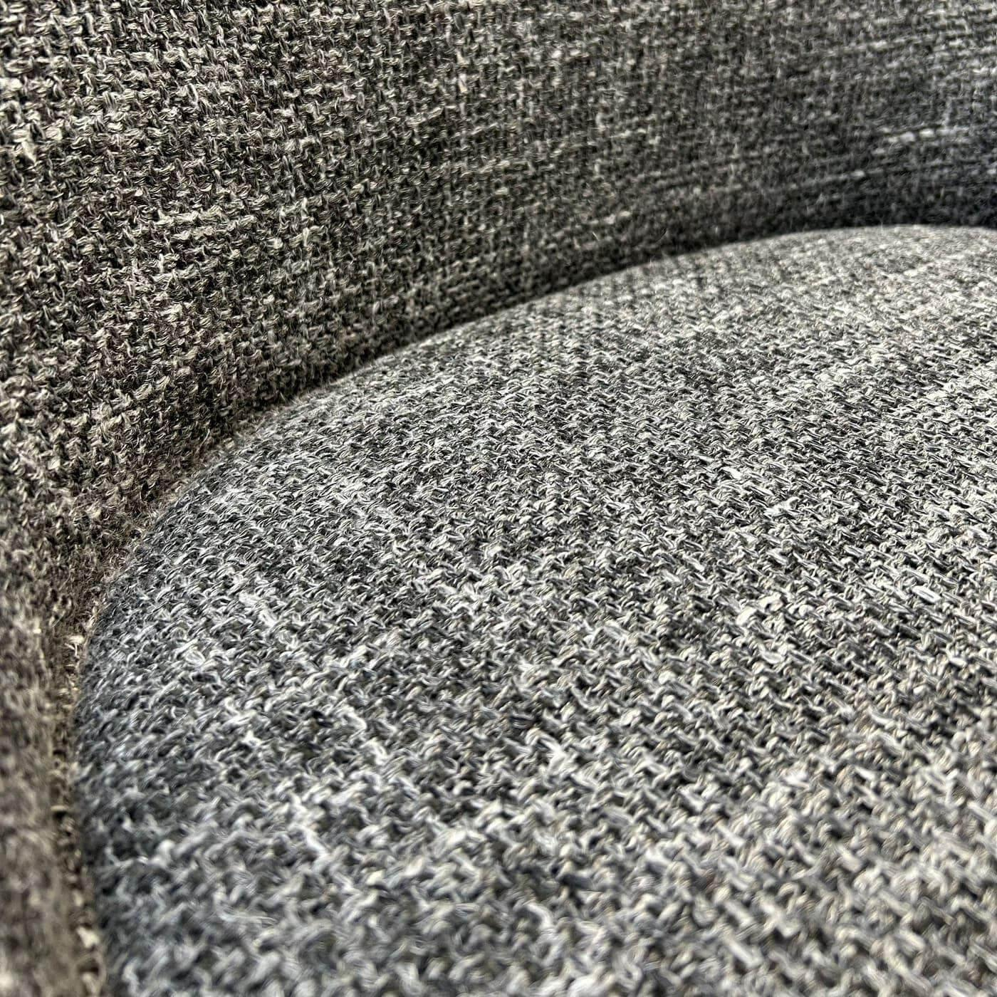 Walter Knoll - Stuhl 1375 Stoff Weave 7758 Chess Grau Weiß Gestell Eiche Schwarz Geflammt - 5