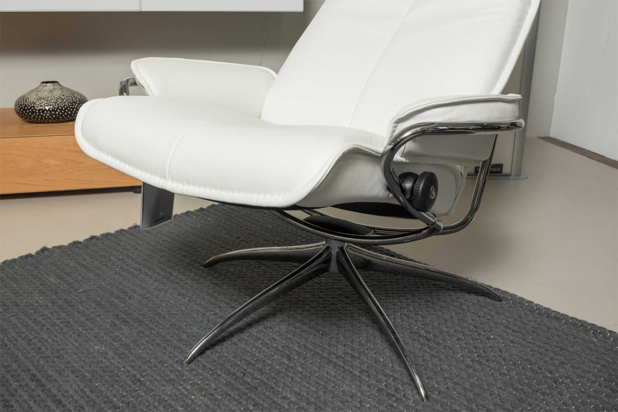 M1-Grammlich-148-T2017482 Stressless - Sessel City High Back Star Base Leder Weiß - 5
