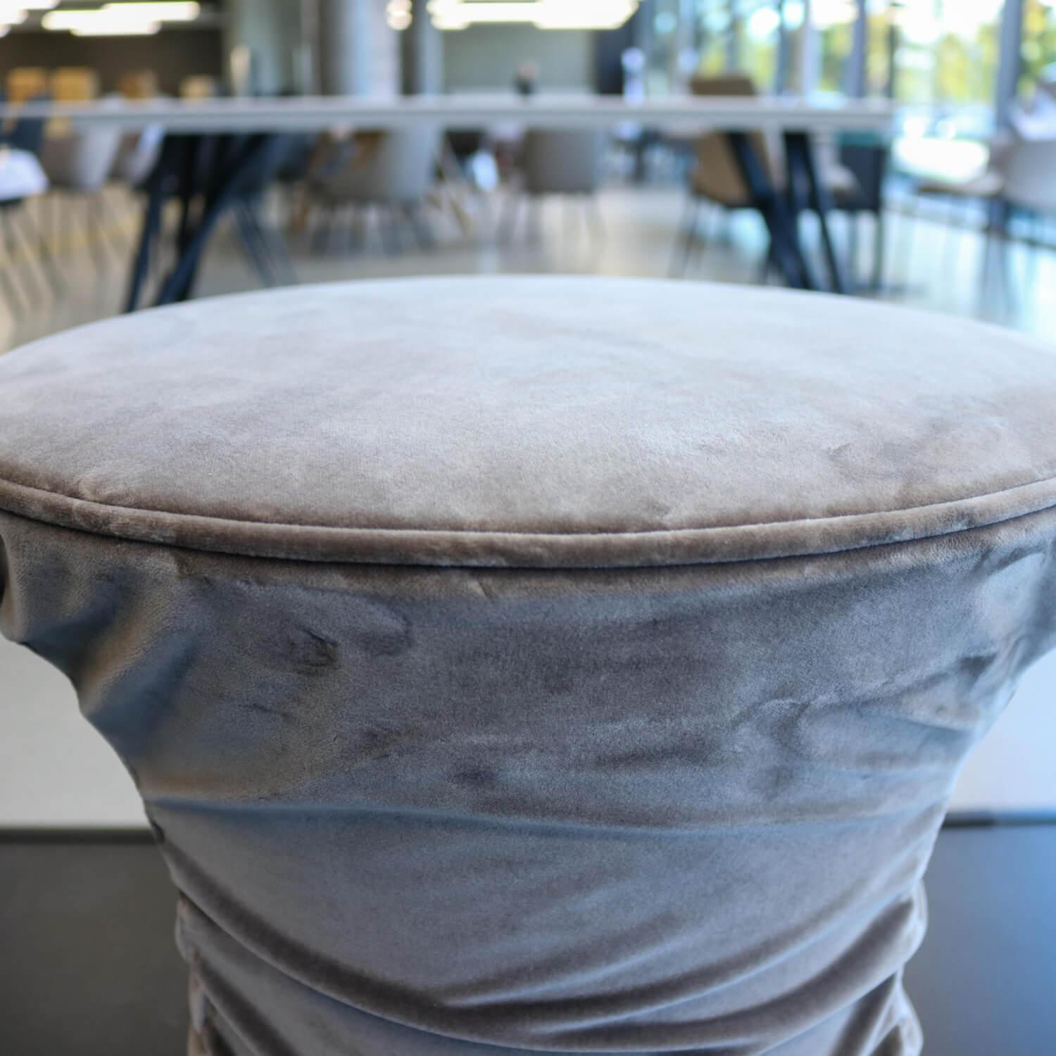 Walter Knoll - Hocker Bellows Collection 222 H1 Velours Harald 2 242 Mineral - 4