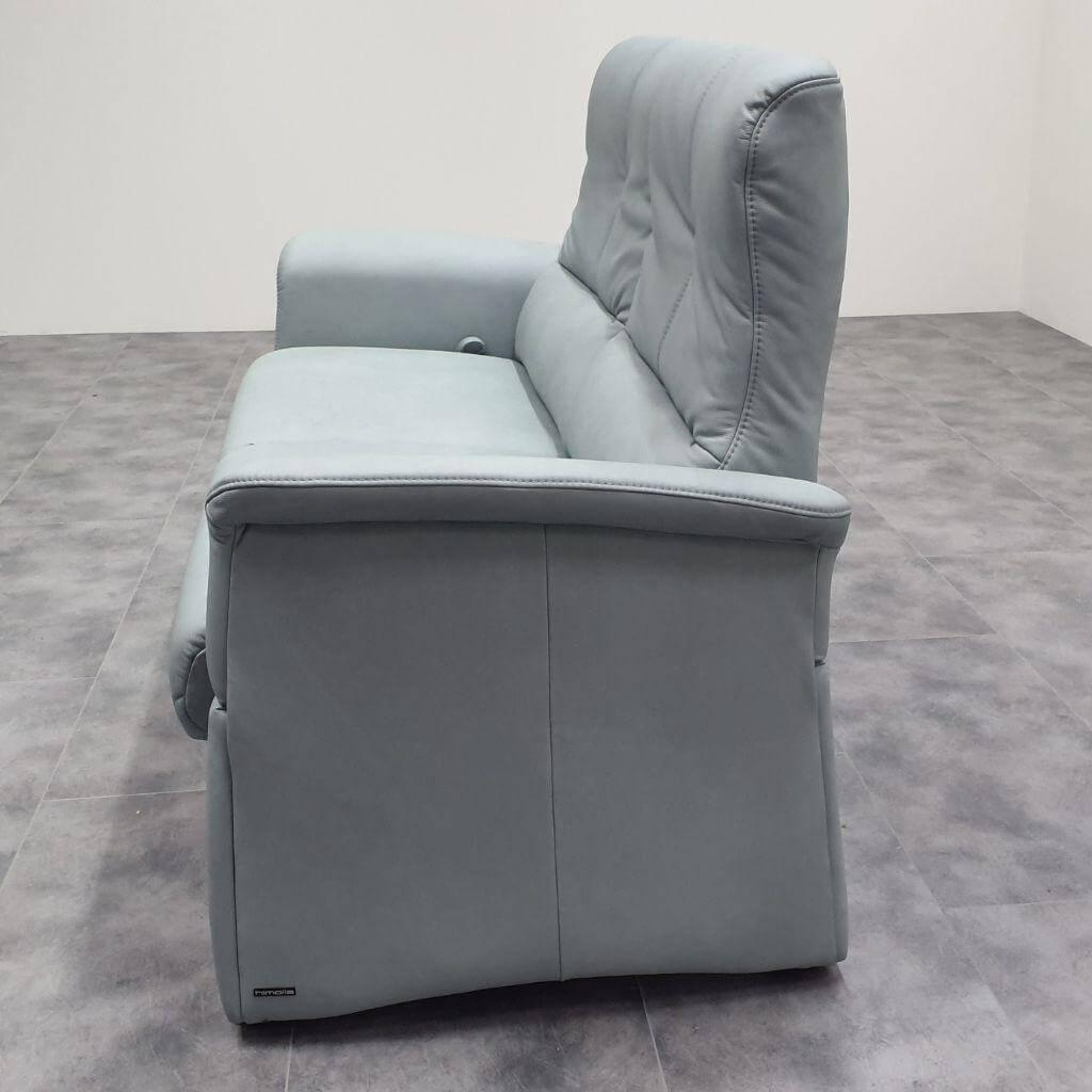 himolla - Sofa 2,5-Sitzer 6001 87 N42 Vorziehcouch Mit Abklappbaren Seitenteilen Leder 22 Soft Nappa Jade Grau Grün - 4