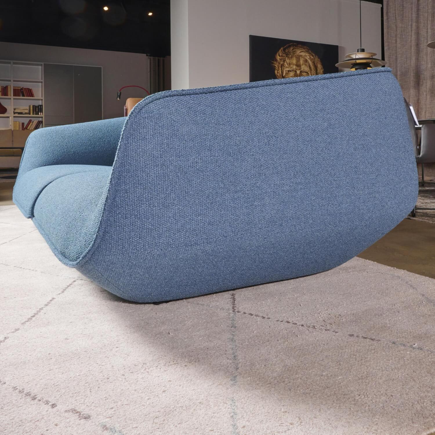 COR - Sofa Nook Innen Stoff 8214 Blau Petrol Außen Stoff 8206 Nordic Blau - 6