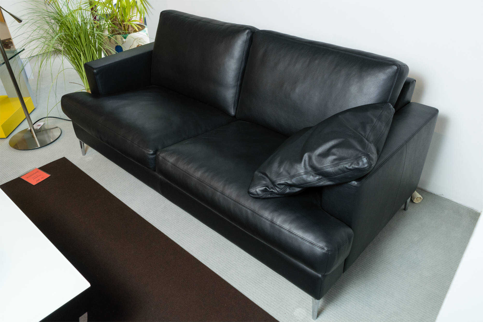 Sofa Classics CL 740 in Leder Schwarz