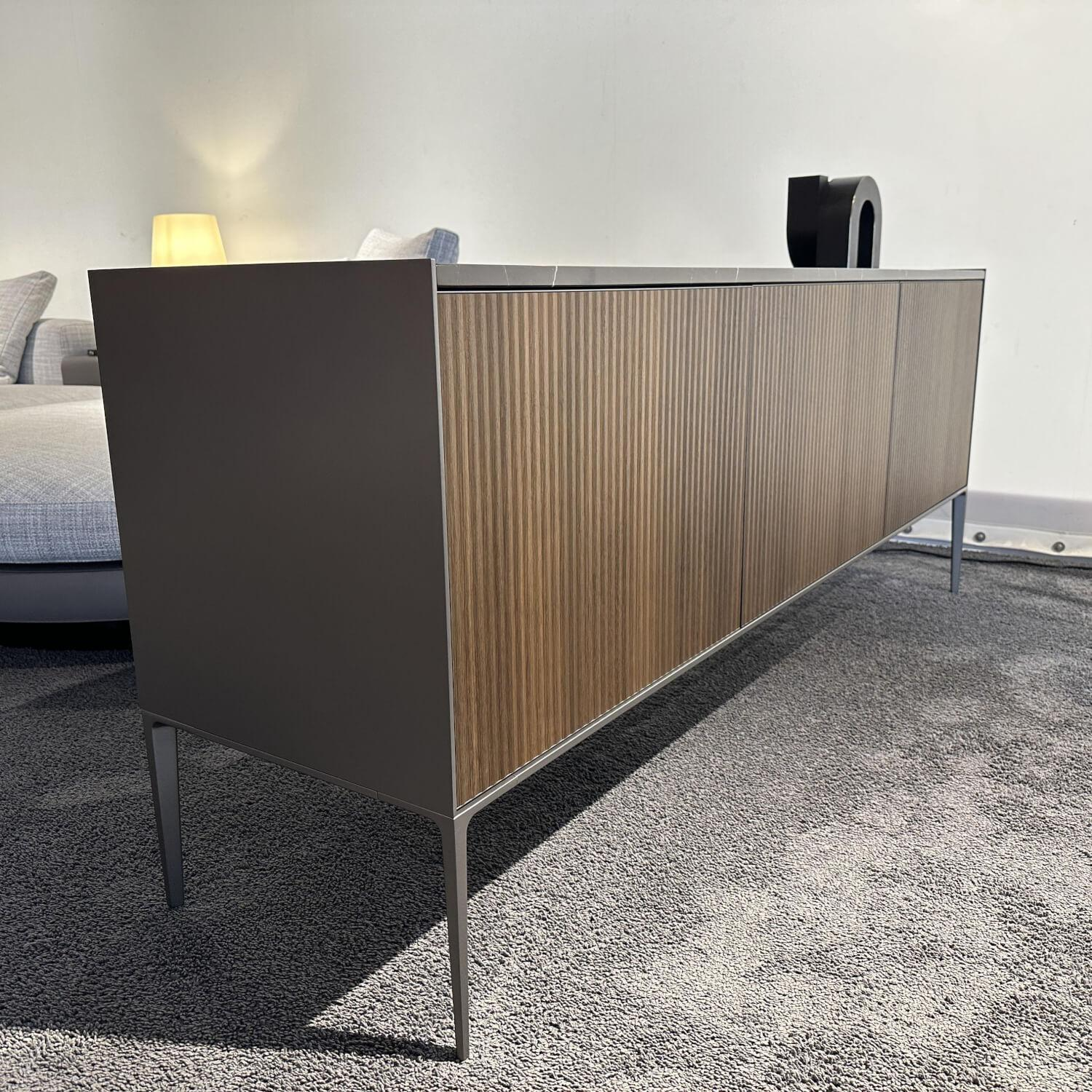 Rimadesio - Sideboard Self Bold Abdeckplatte Mamor Noir Saint Laurent - 5