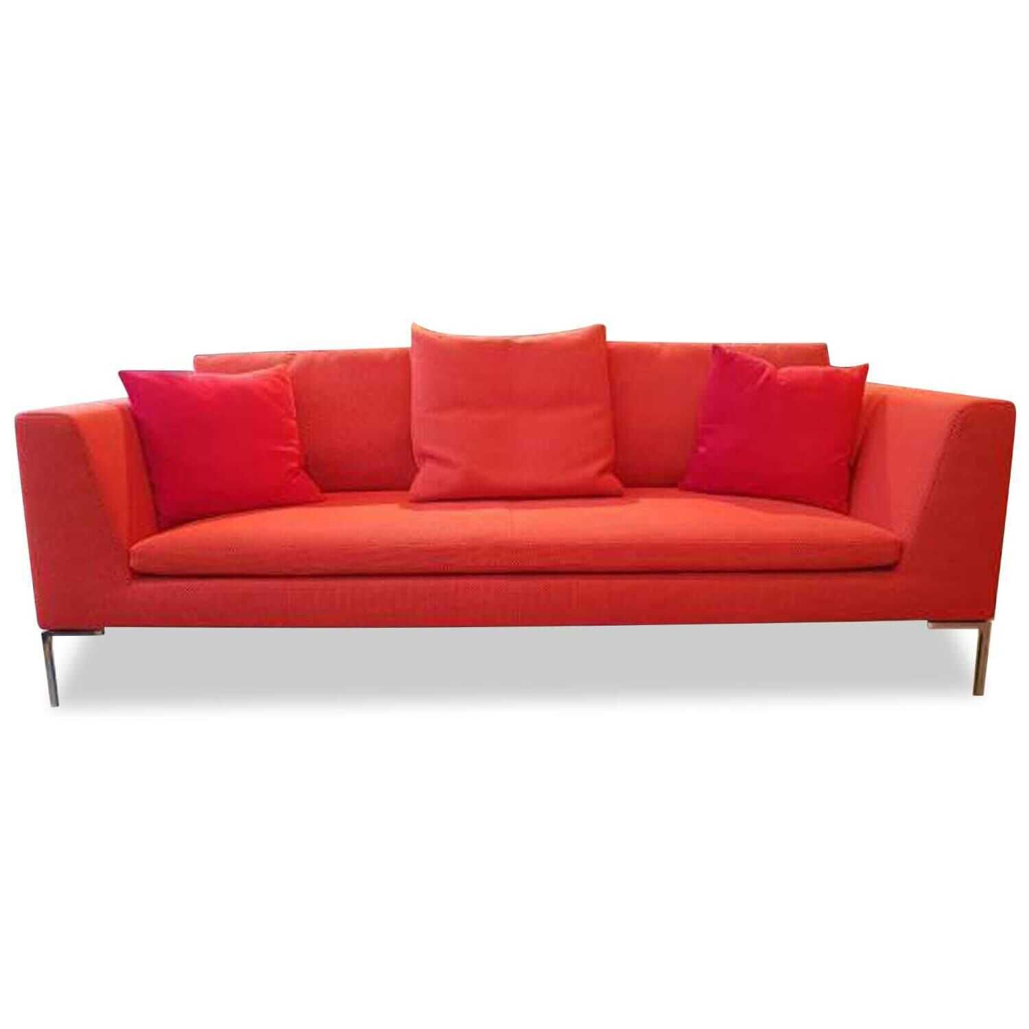 Sofa Charles Stoff Rot