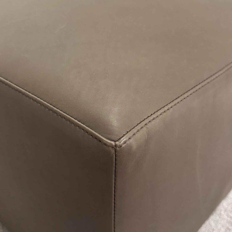 Cassina - Hocker Note 261 Leder Pelle Naturale ZZ 13Z367 Moka Braun - 2