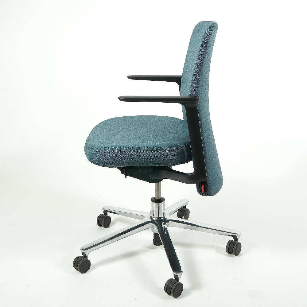 Bürodrehstuhl Pacific Chair Stoff  Nero/Eisgrau