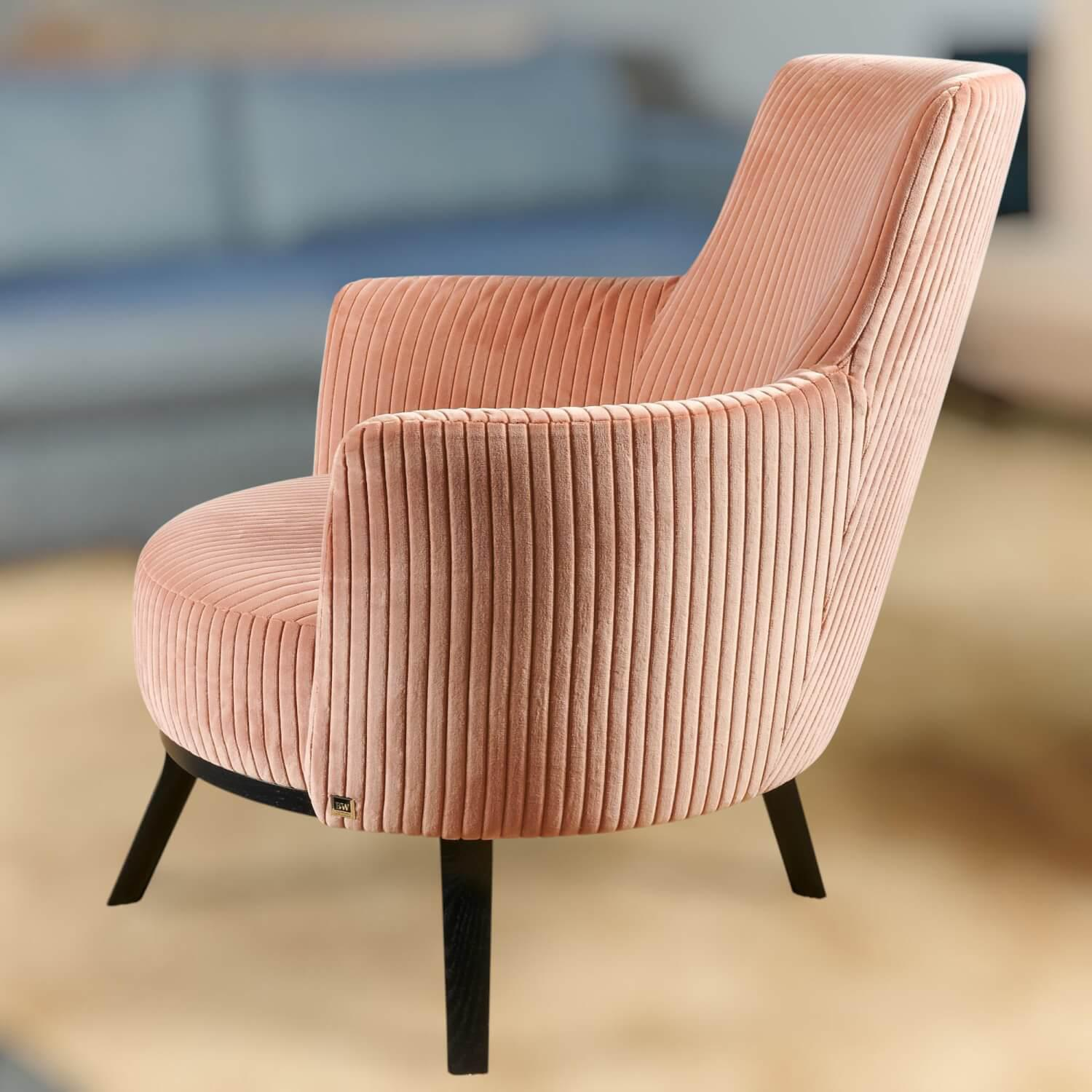 Bielefelder Werkstätten - Polo Cocktail Hochlehnsessel Stoff Small Talk CH3284/060 mit Drehfunktion, - 7