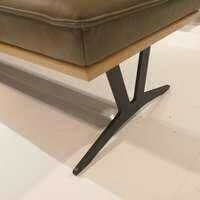 Koinor - Essgruppe Tisch T1005 Eckbank Fraim mit 3 Stühlen S2207 Leder A-India Verde - 9