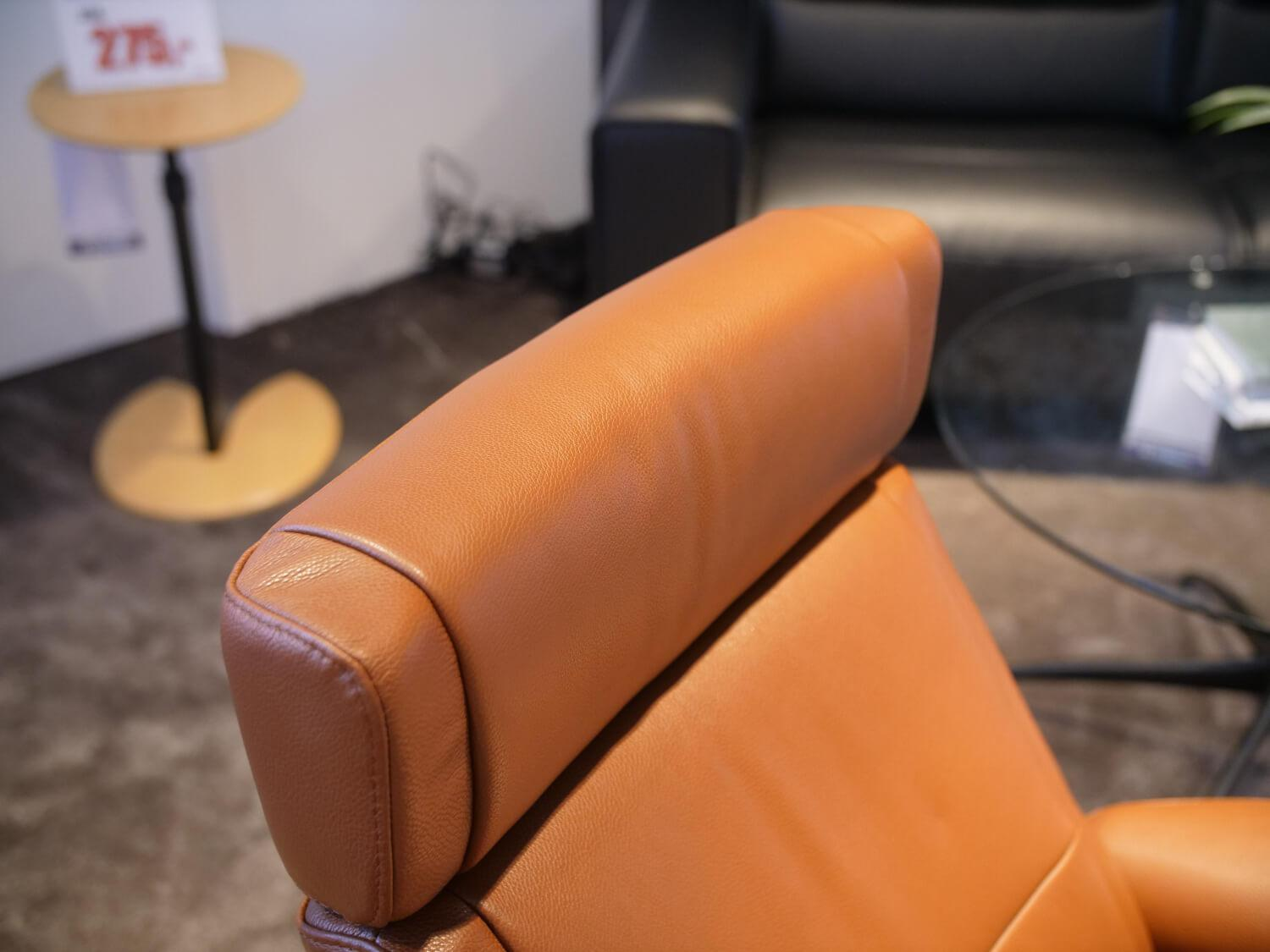 Stressless - Sessel Mit Hocker Paris  Leder Cori 42 Copper Untergestell Star 40 Chrom - 2