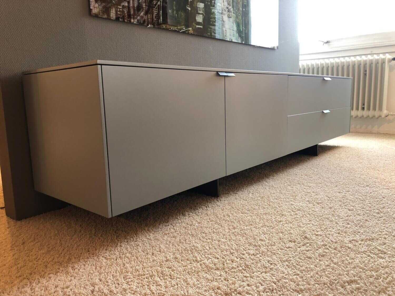 piure-sideboard-line-holz-mattlack-acqua-coffee-46293985e34b Piure - Sideboard Line Holz Mattlack Acqua Coffee - 1