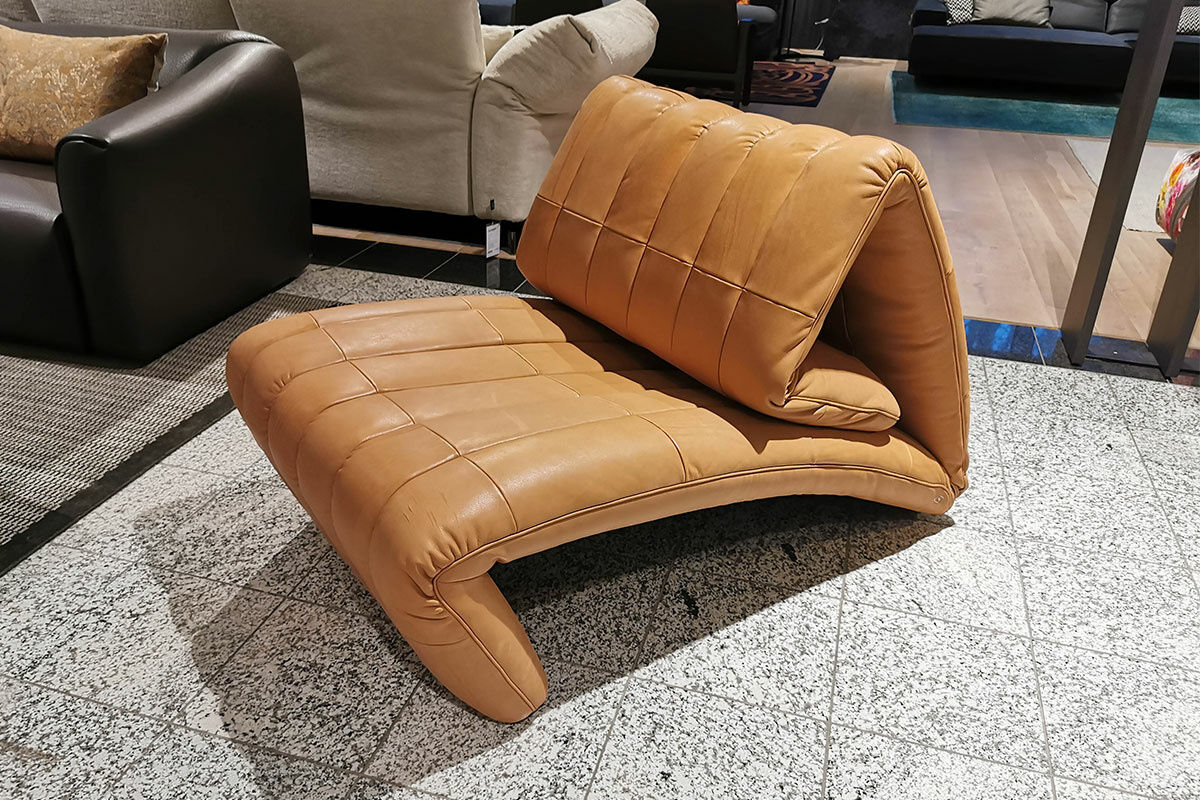 De Sede - Liege Yoga DS-266 Leder 45 Naturale 25 Cuoio Cognac - 3