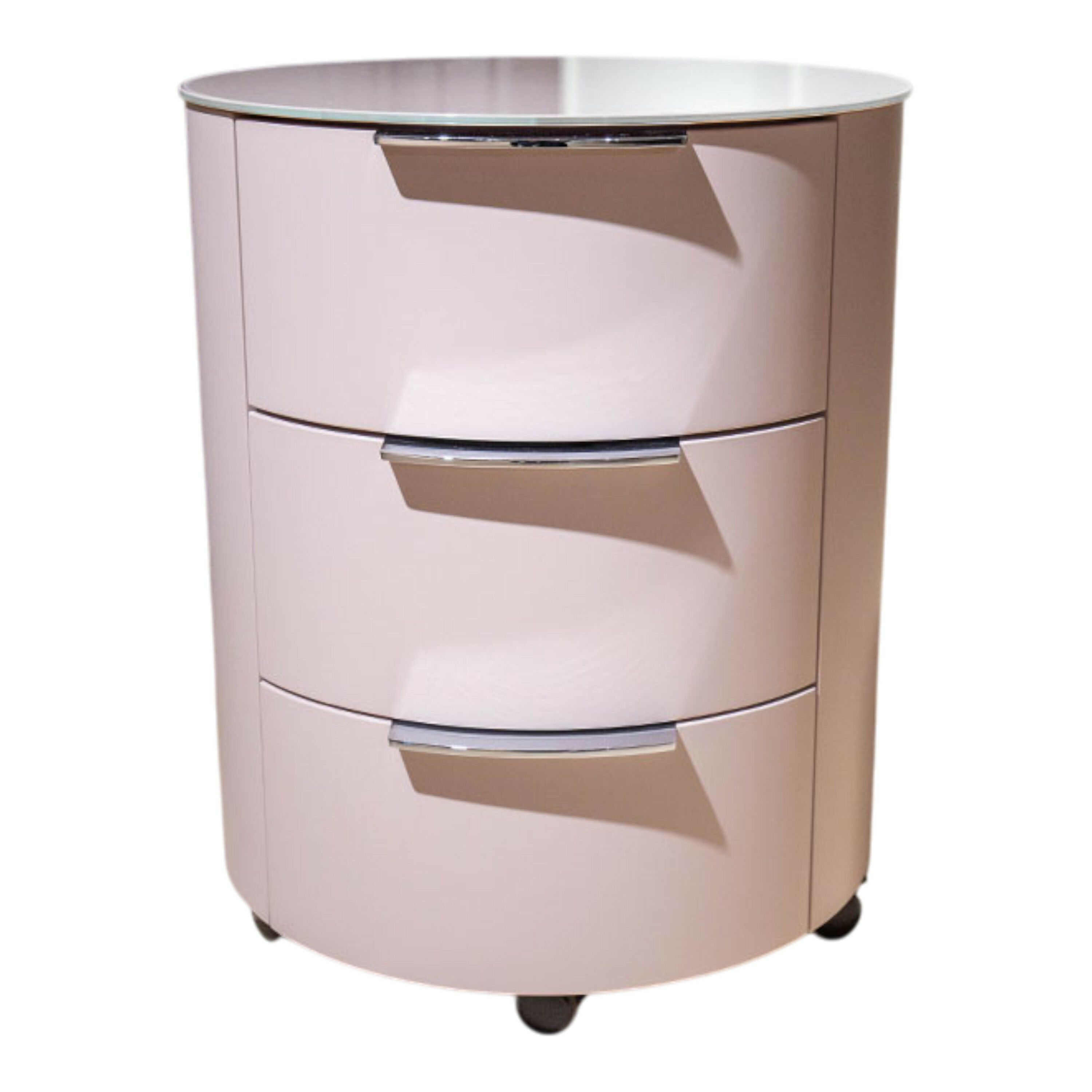 Schönbuch - Rundkommode Conga Altrosa Lack - 1