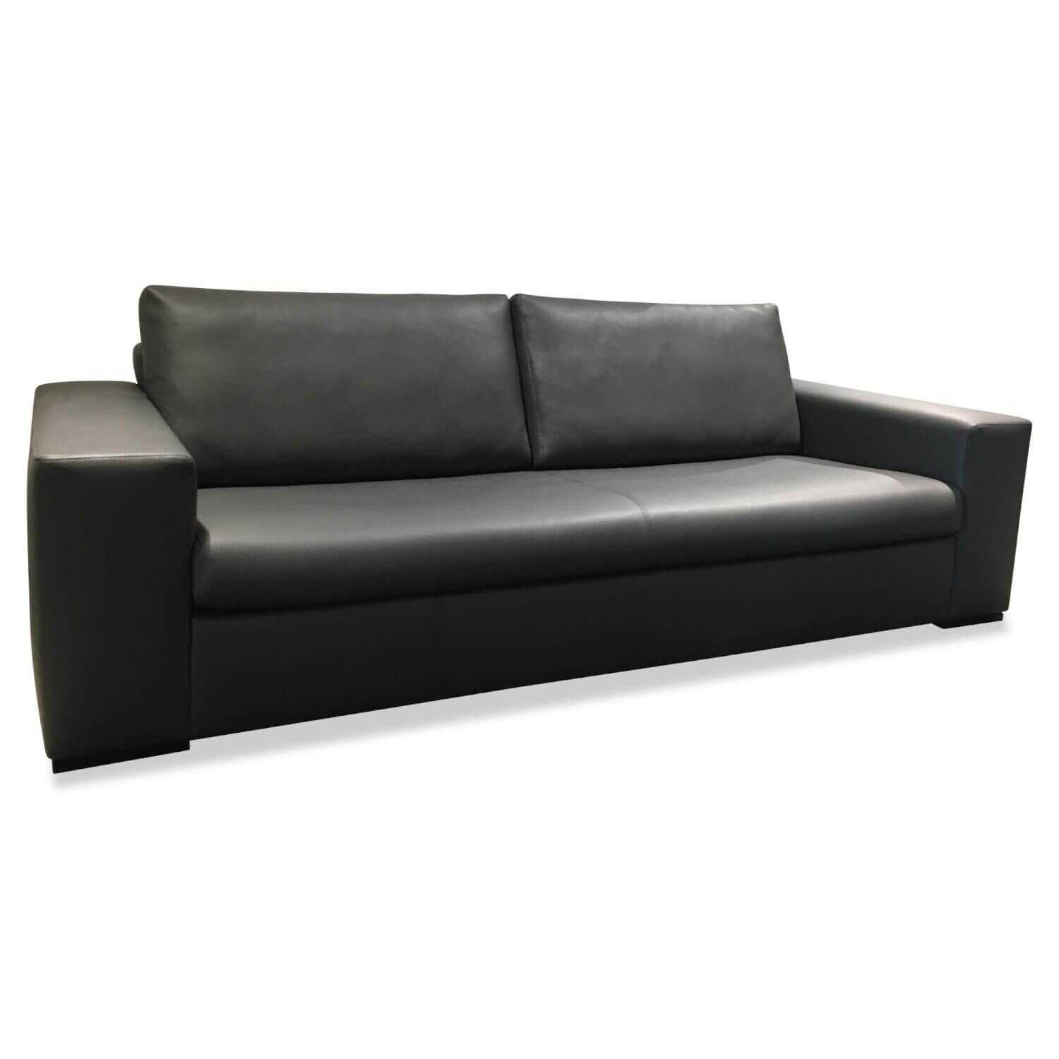 Artanova - Sofa Castell Leder 4062 PG K Grau - 1