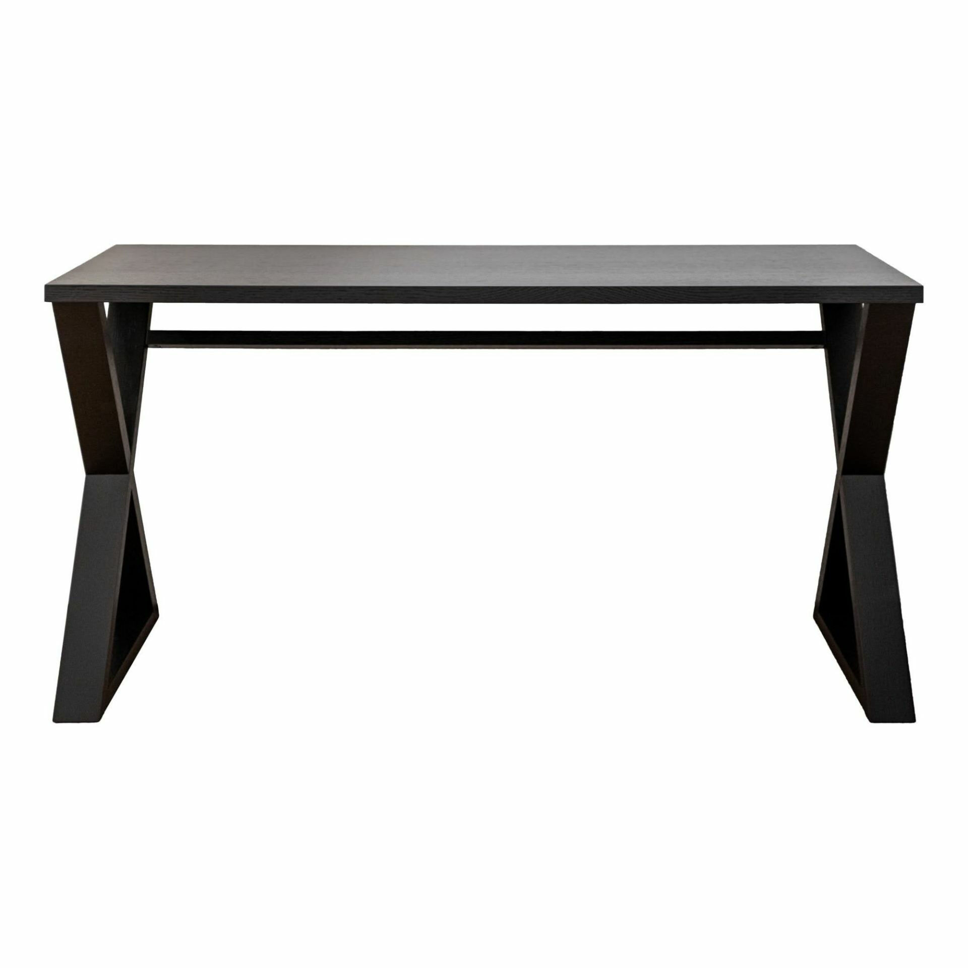 Meridiani - Konsole Cruis Eiche Furnier Lack Matt Schwarz - 3