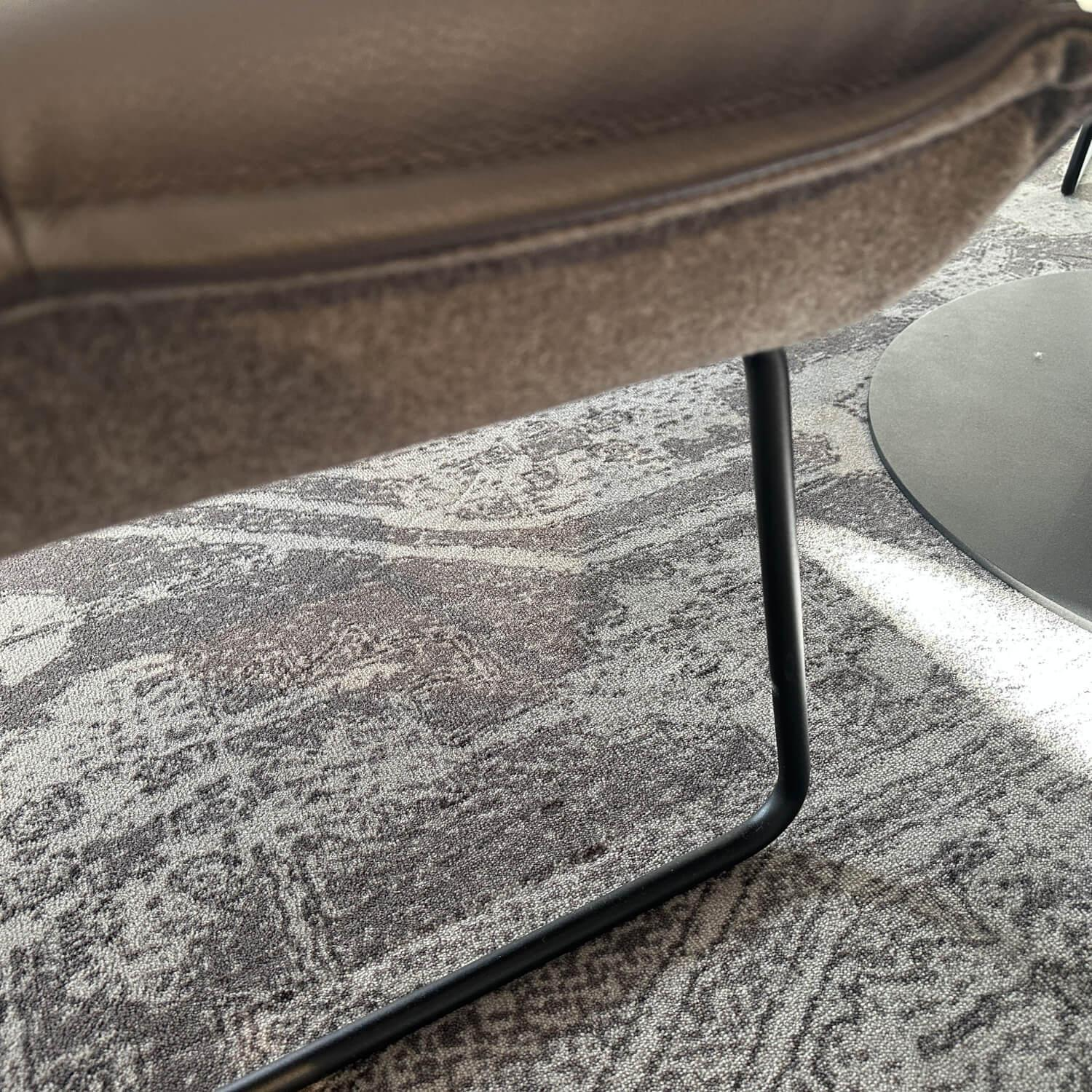 Koinor - Essgruppe Essay Platte Eiche Astig Natur Lack Bezug Innen Leder B Bull Moretto Braun Außen Stoff Loden 29 Braun - 6