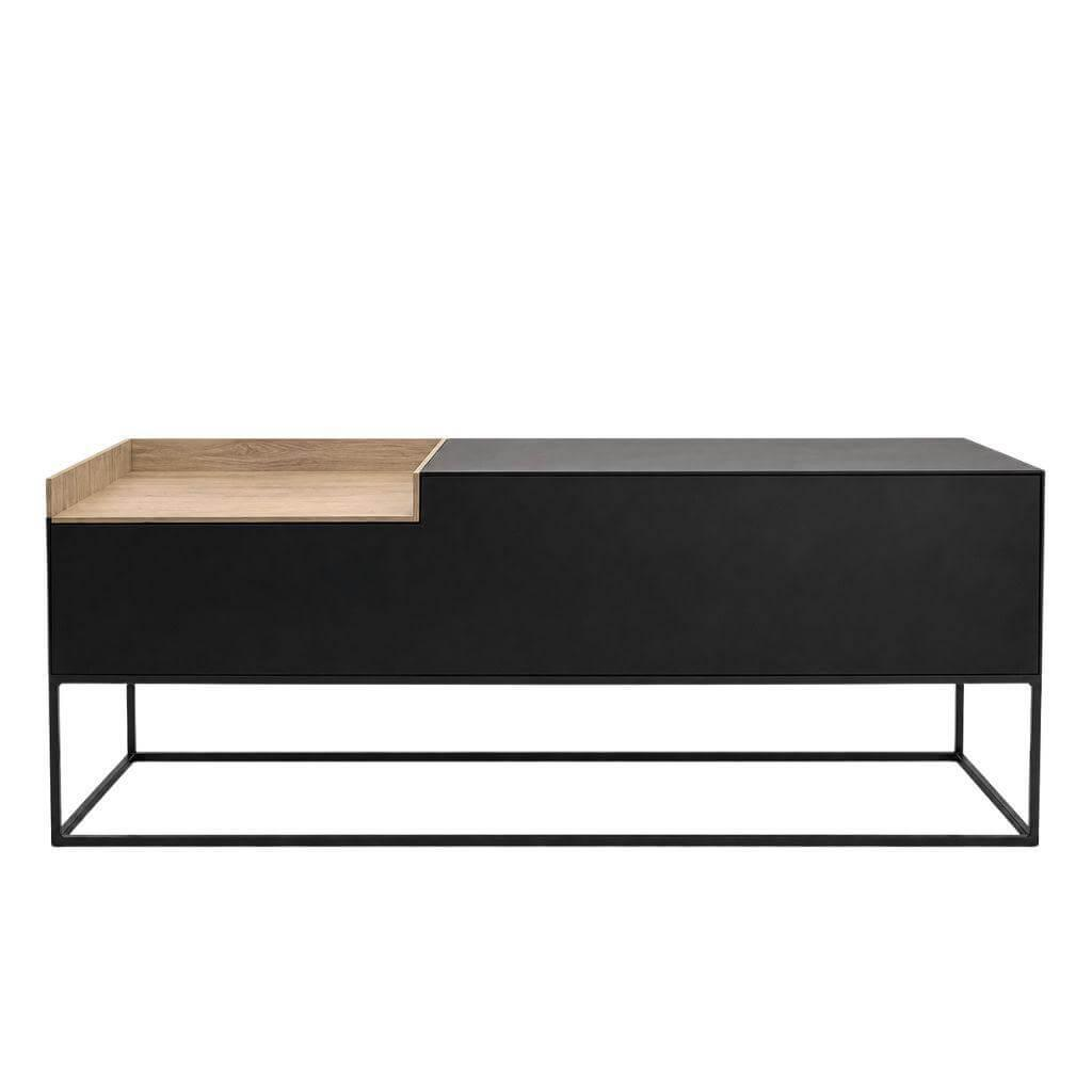 MDF Italia - Sideboard Inmotion Schwarz Gestell Metall Schwarz Matt - 1