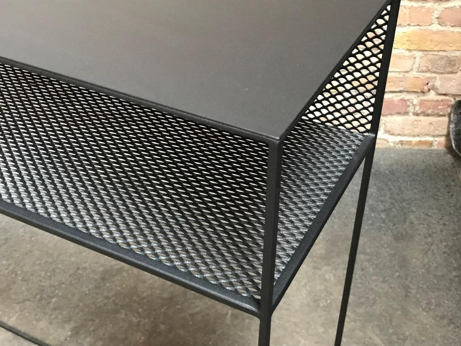 Zeus - Sideboard Konsole Tristano Streckmetall Epoxylackiert Gestell Vierkantstahlrohr - 6