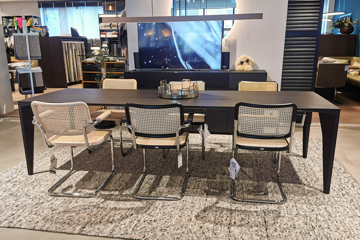 COR - Esstisch Delta 280x90 Eiche Massiv Dunkel - 5