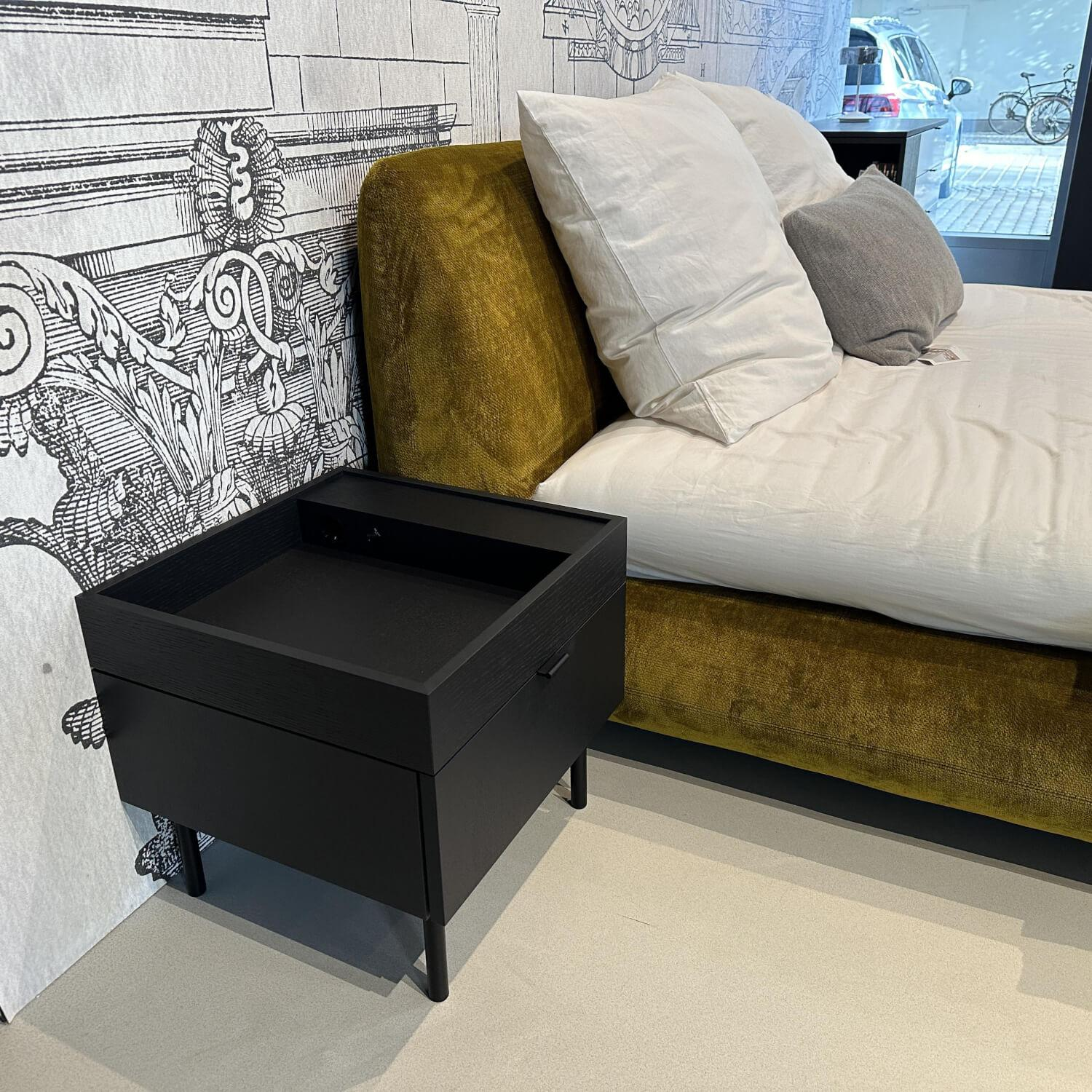 Interlübke - Boxspringbett Jalis Stoff Carlucci CA 1662 Gold Gelb mit Matratze - 8