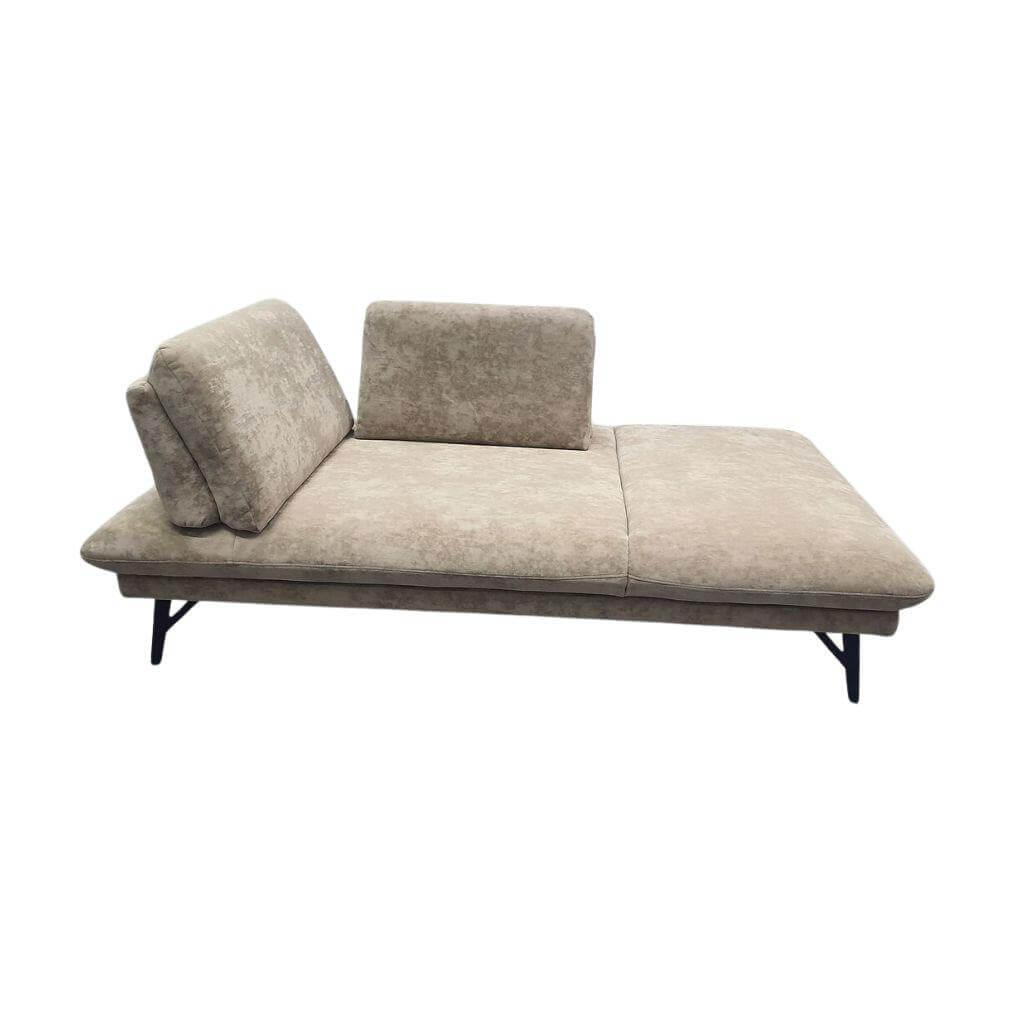 himolla - Sofa 1928 Stoff Nuvano Fels Beige Füße Metall Anthrazit Inkl. Sitzenverstellung - 1