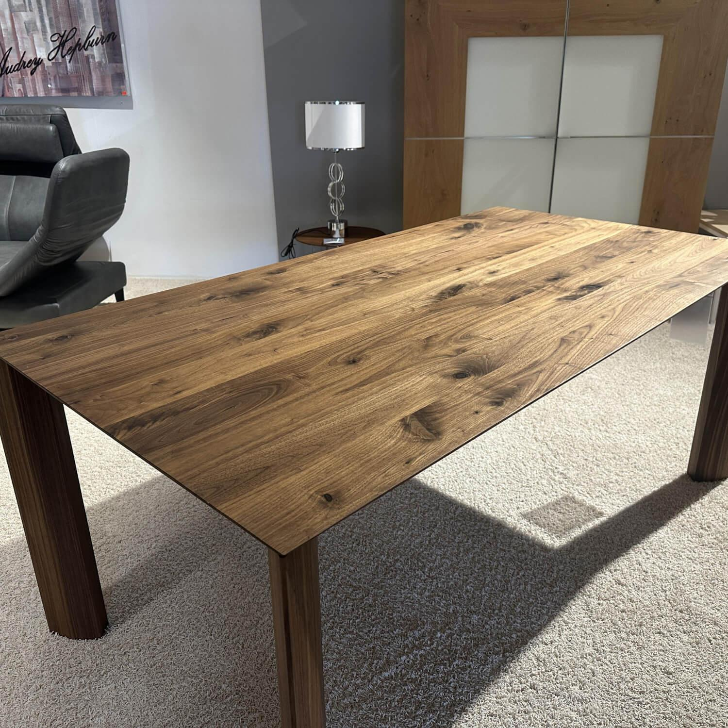 Scholtissek - Esstisch SR 1 Light Amerikanischer Astnuss - 5