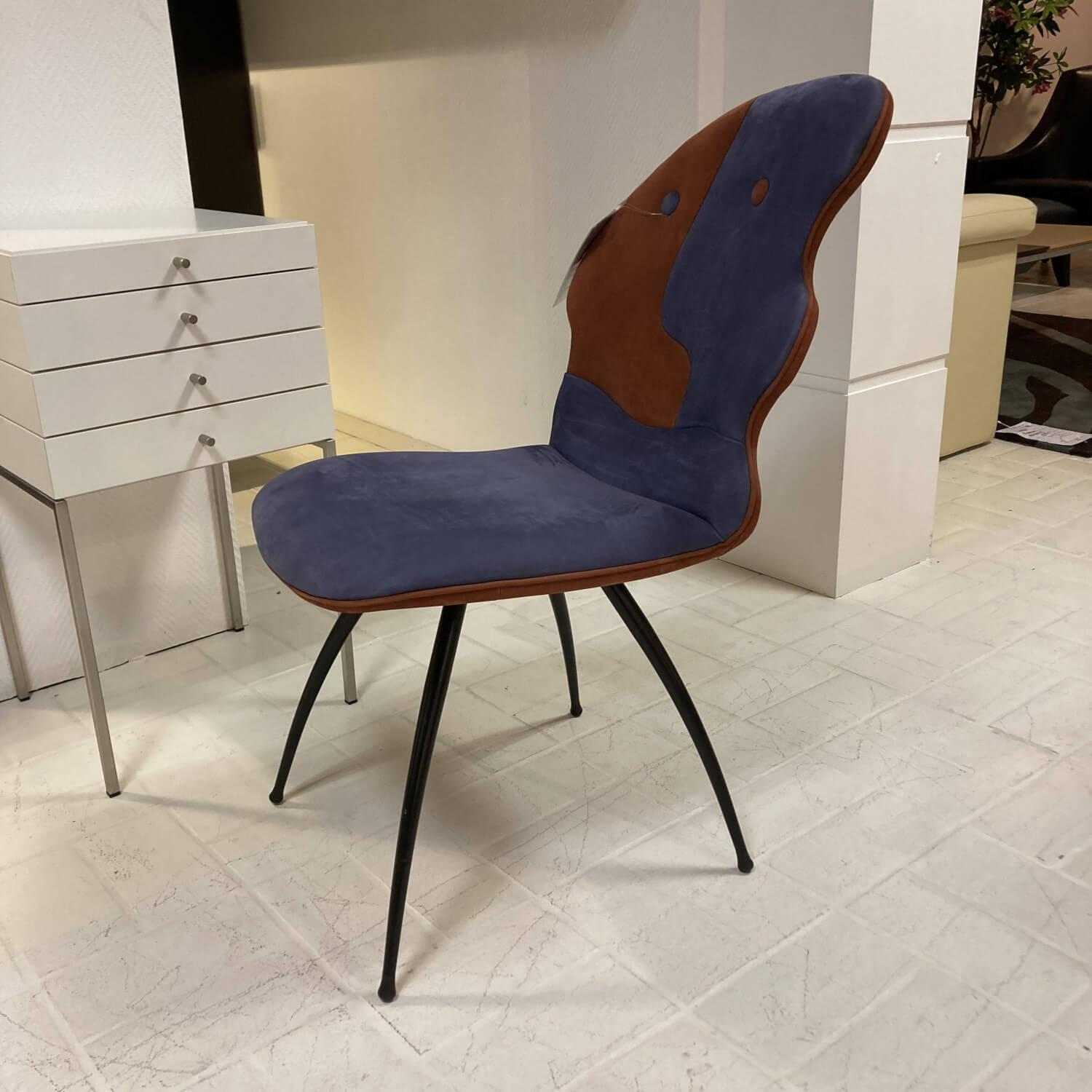 Leolux - Chair Antipode 2 Combi 1 Clemens Briels nubuck leather coral red - 2