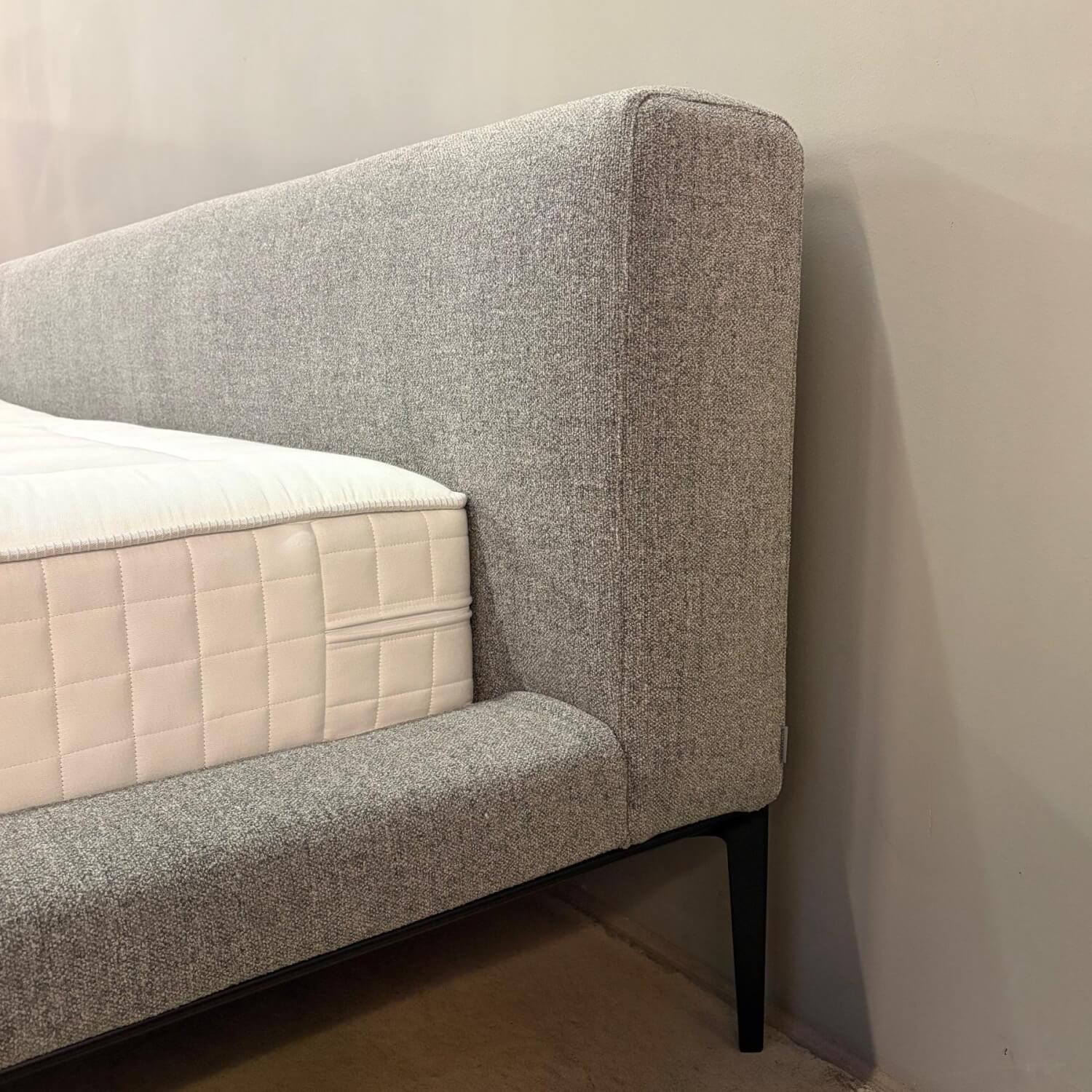 Walter Knoll - Polsterbett Jaan 785-180 Stoff Nuvola Tin Grau ohne Matratzen ohne Lattenrost - 2