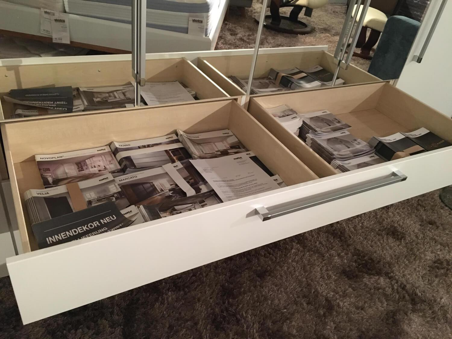 Nolte - Drehtüren-Planungsschrank Horizont 8000 Polarweiß - 2