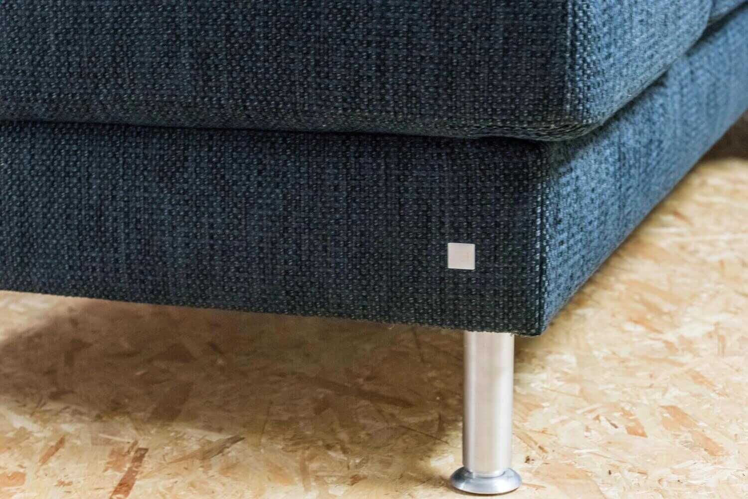 198bc5d1c9805395c8610642430d2138 E. Schillig - Ecksofa Concept Plus Stoff Blau Sitztiefenverstellung - 6