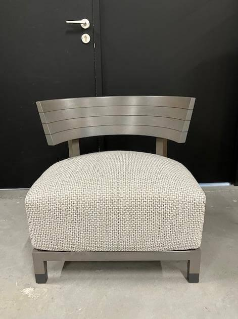 Flexform - Outdoor Sessel Thomas Stoff Gestell Holz Schwarz - 2