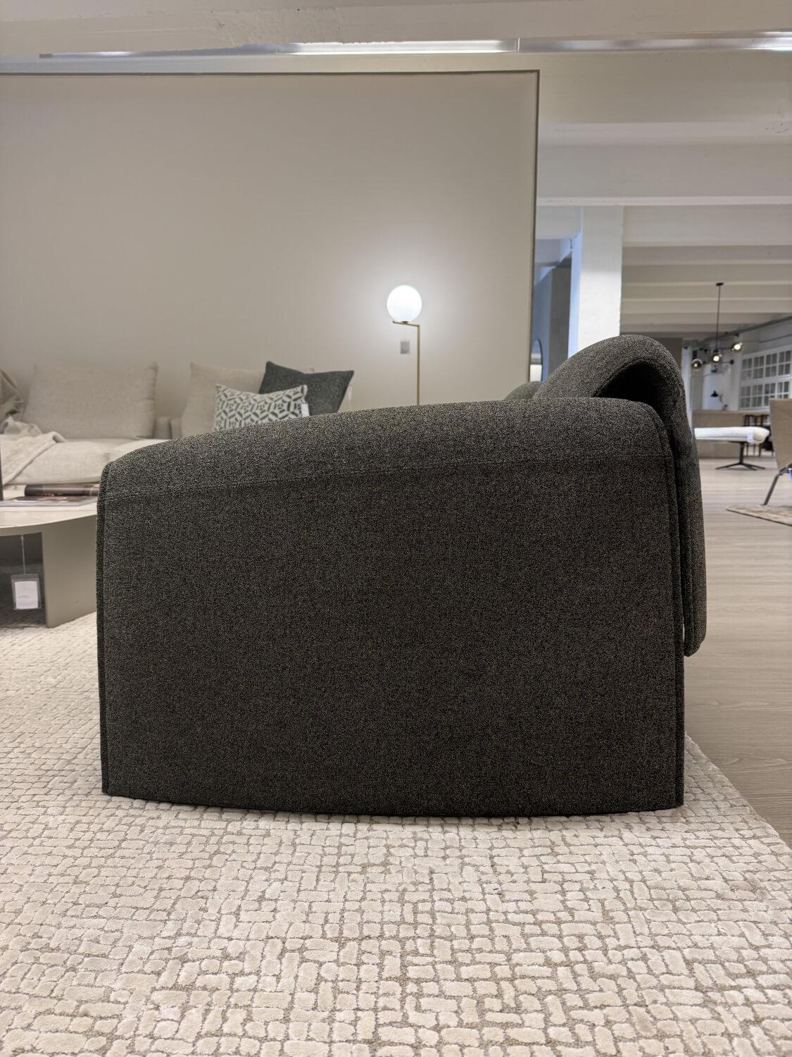 Poliform - Sessel Le Club Stoff Agadir Tortora Grau - 4