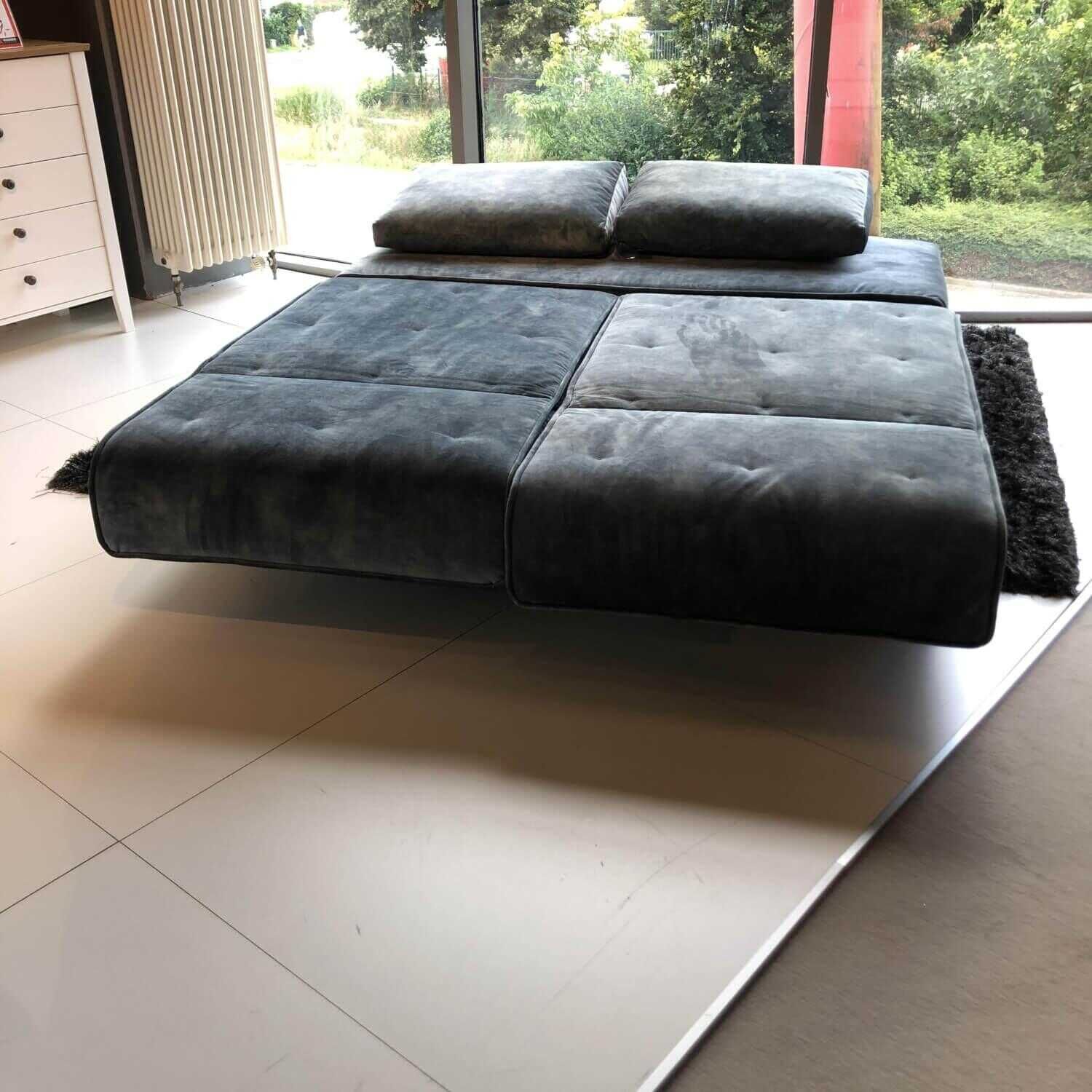 Franz Fertig - Schlafsofa Joss Stoff Niagara E1951 Grau - 2