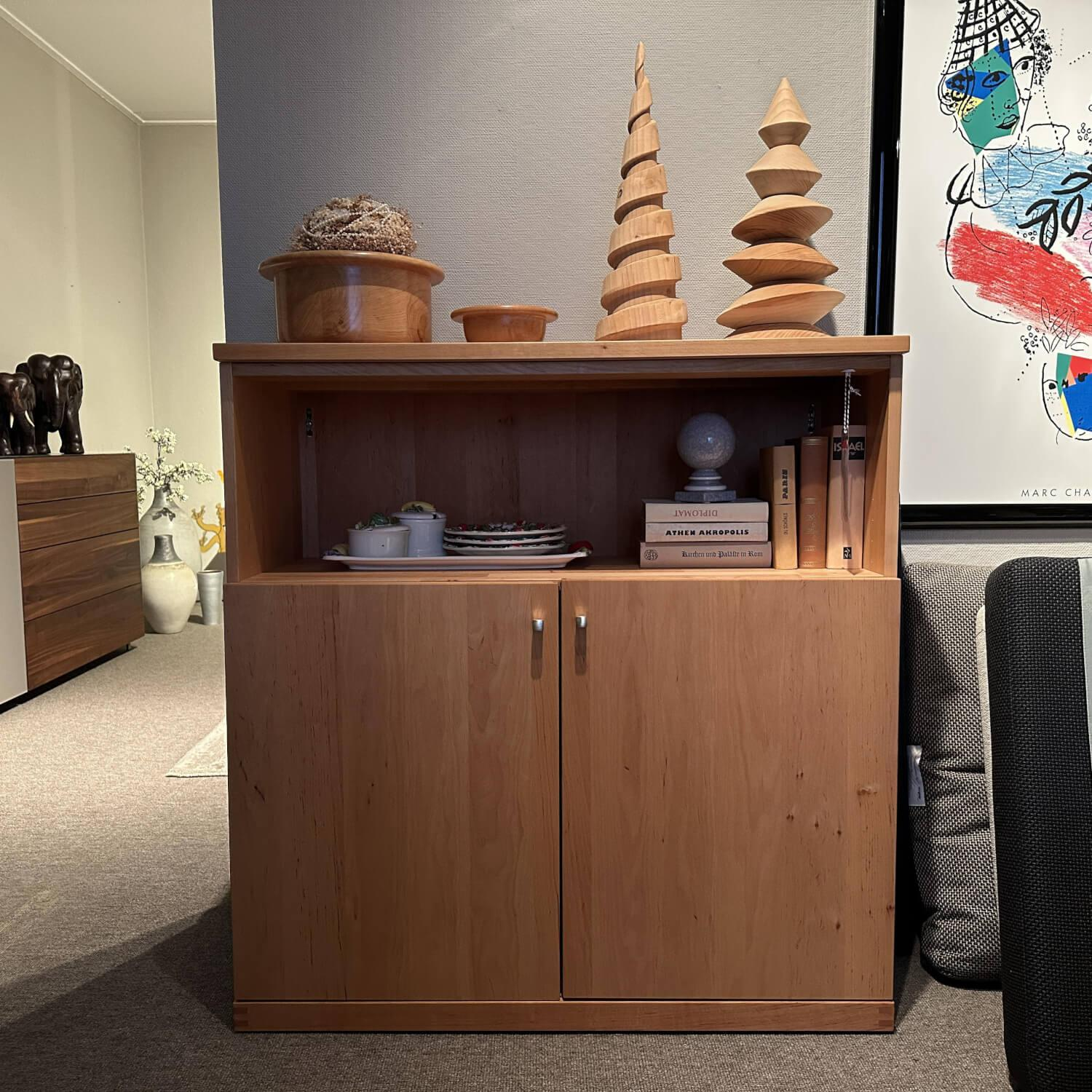 Team 7 - Chest of drawers Cubus solid alder wood with 2 doors - 3